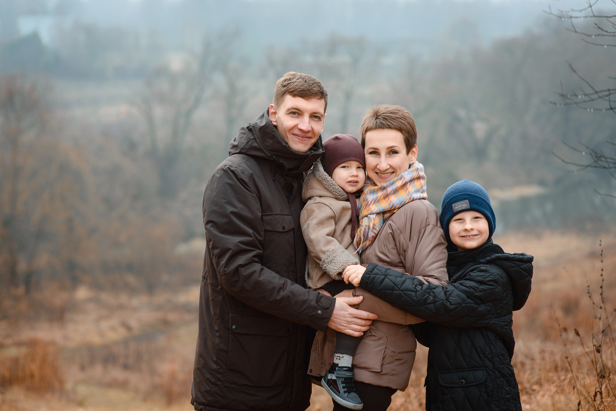 Съемка для большой семьи Юлии. Семейный и женский фотограф Красноярск Екатерина Пусенкова
