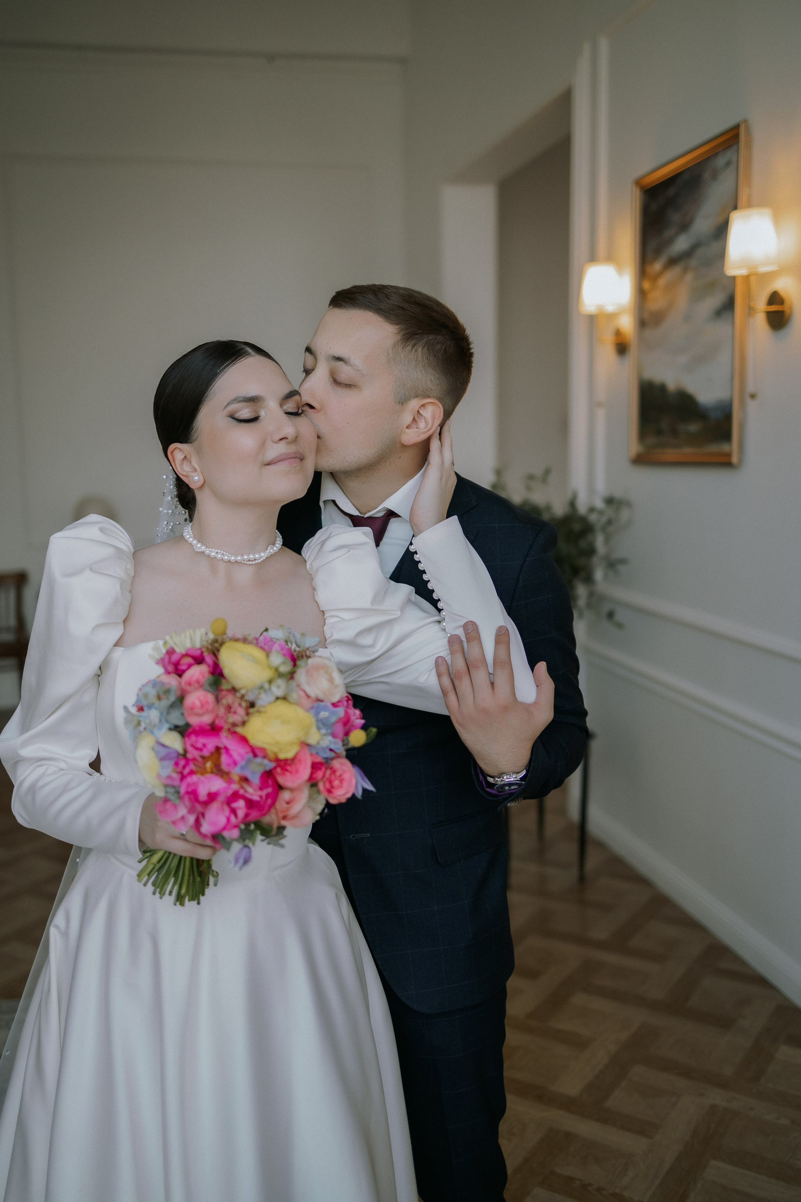 Яна и Святослав. Свадебный день. Свадебная фотография. Арина Рубах