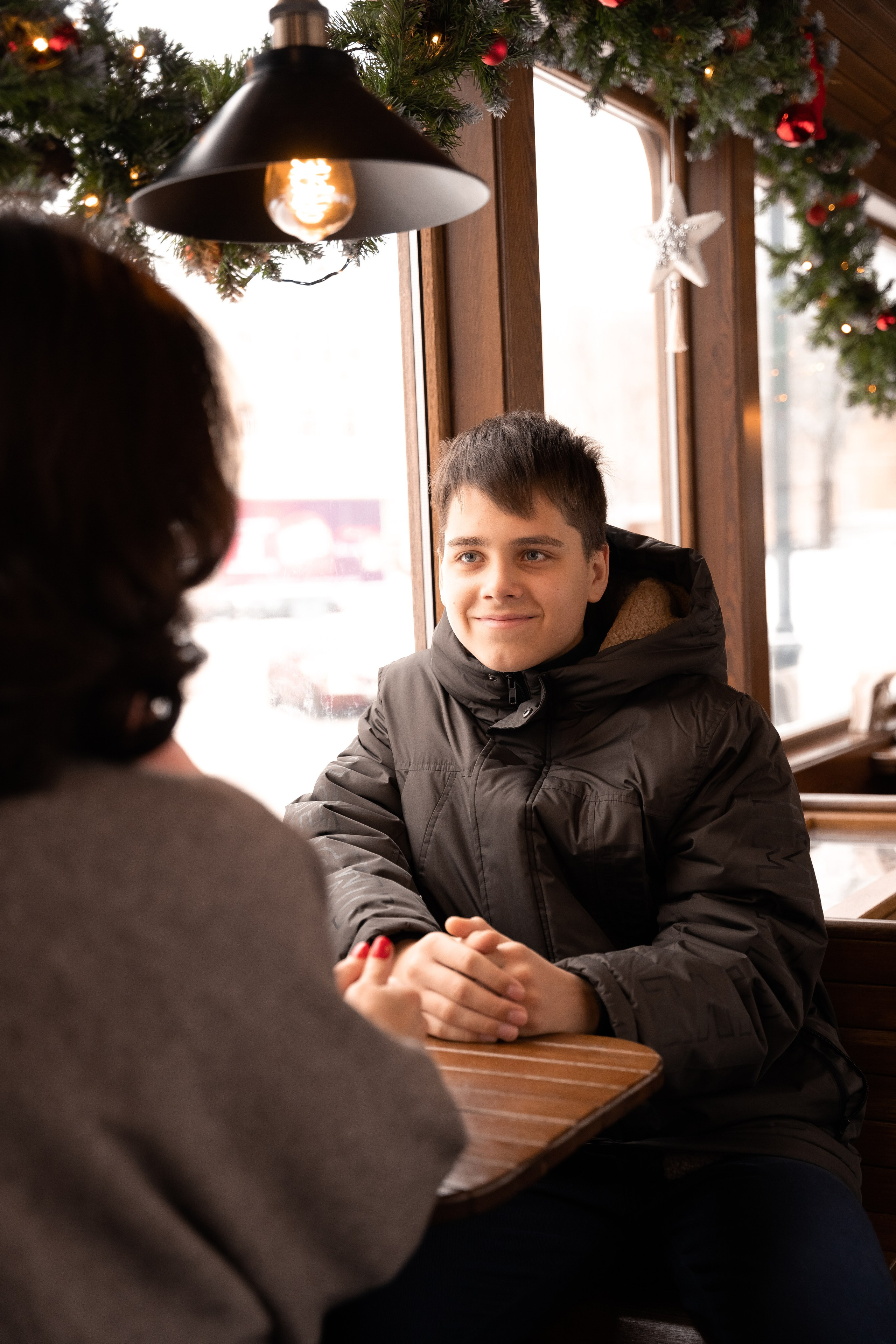 Январская прогулка: Даня, Елена и Андрей. Фотограф в Ульяновске Александра Григоровских