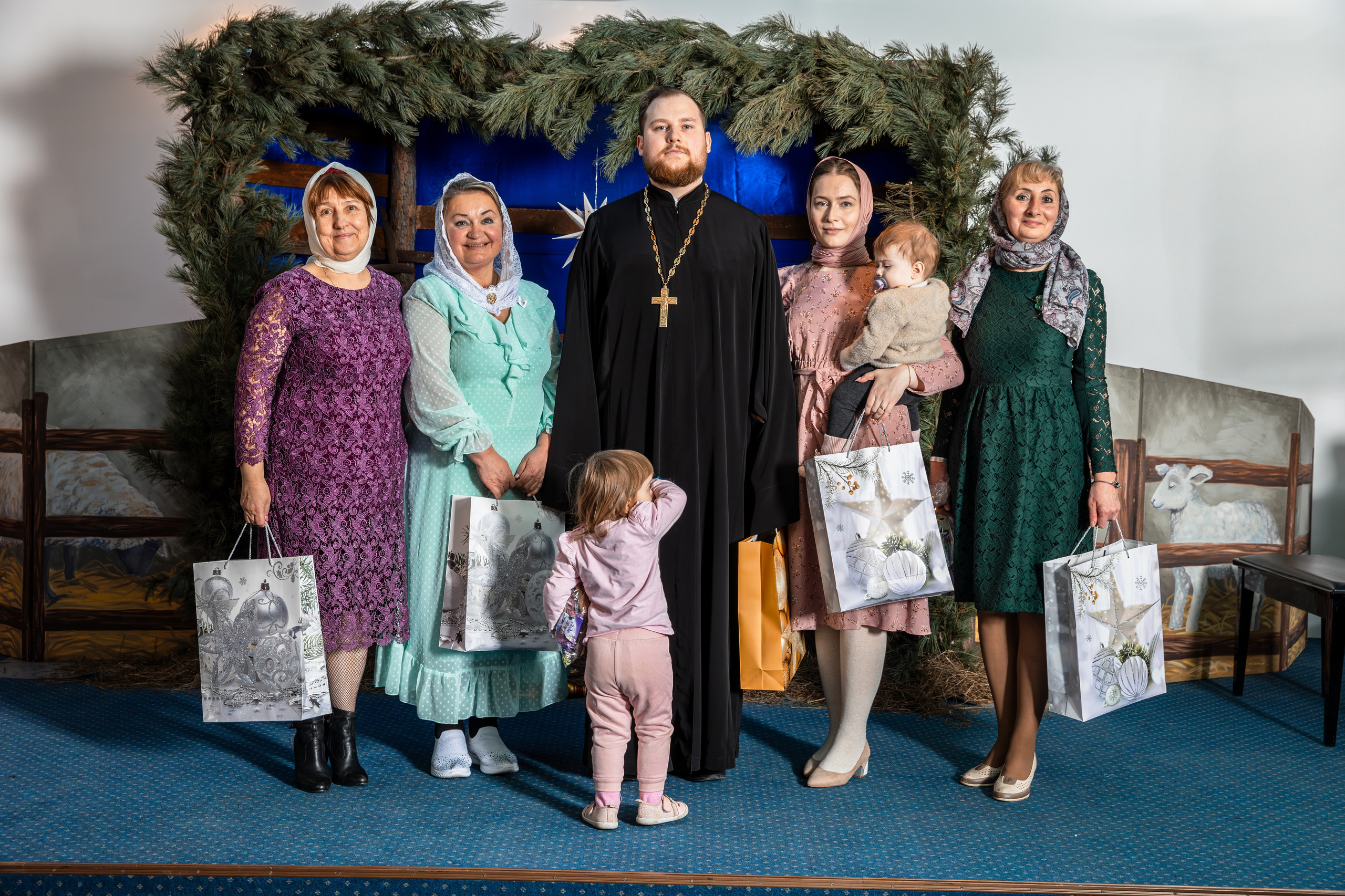 Рождество Воскресная школа 2025. Фотограф Таинств Крещение и Венчания г. Магадан Власова Ульяна