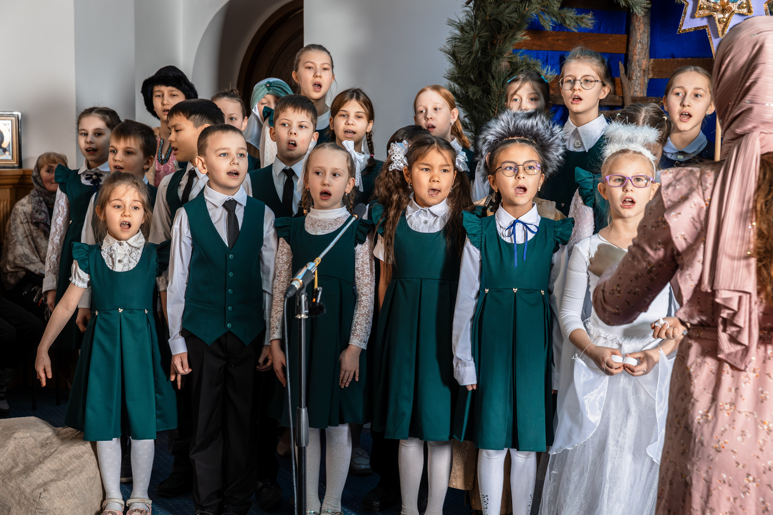 Рождество Воскресная школа 2025. Фотограф Таинств Крещение и Венчания г. Магадан Власова Ульяна