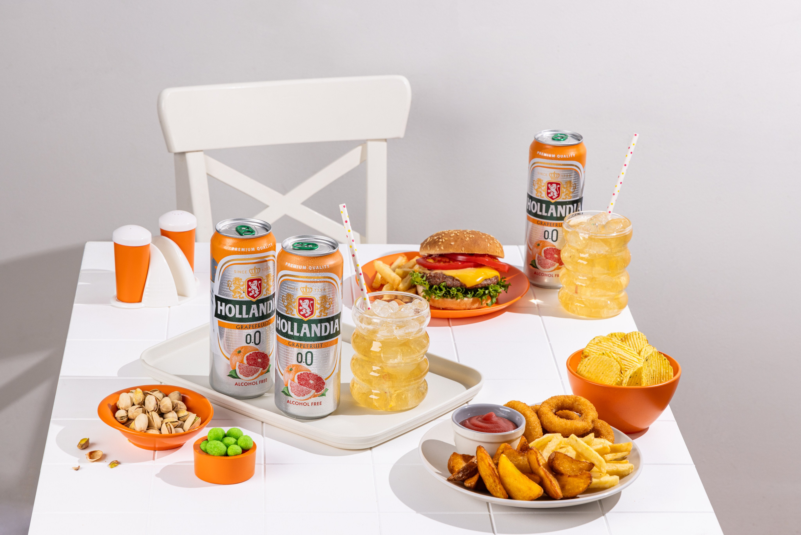 Съемка новых напитков бренда Hollandia. Фудфотограф, фудстилист и сет дизайнер в Москве Алена Синицына