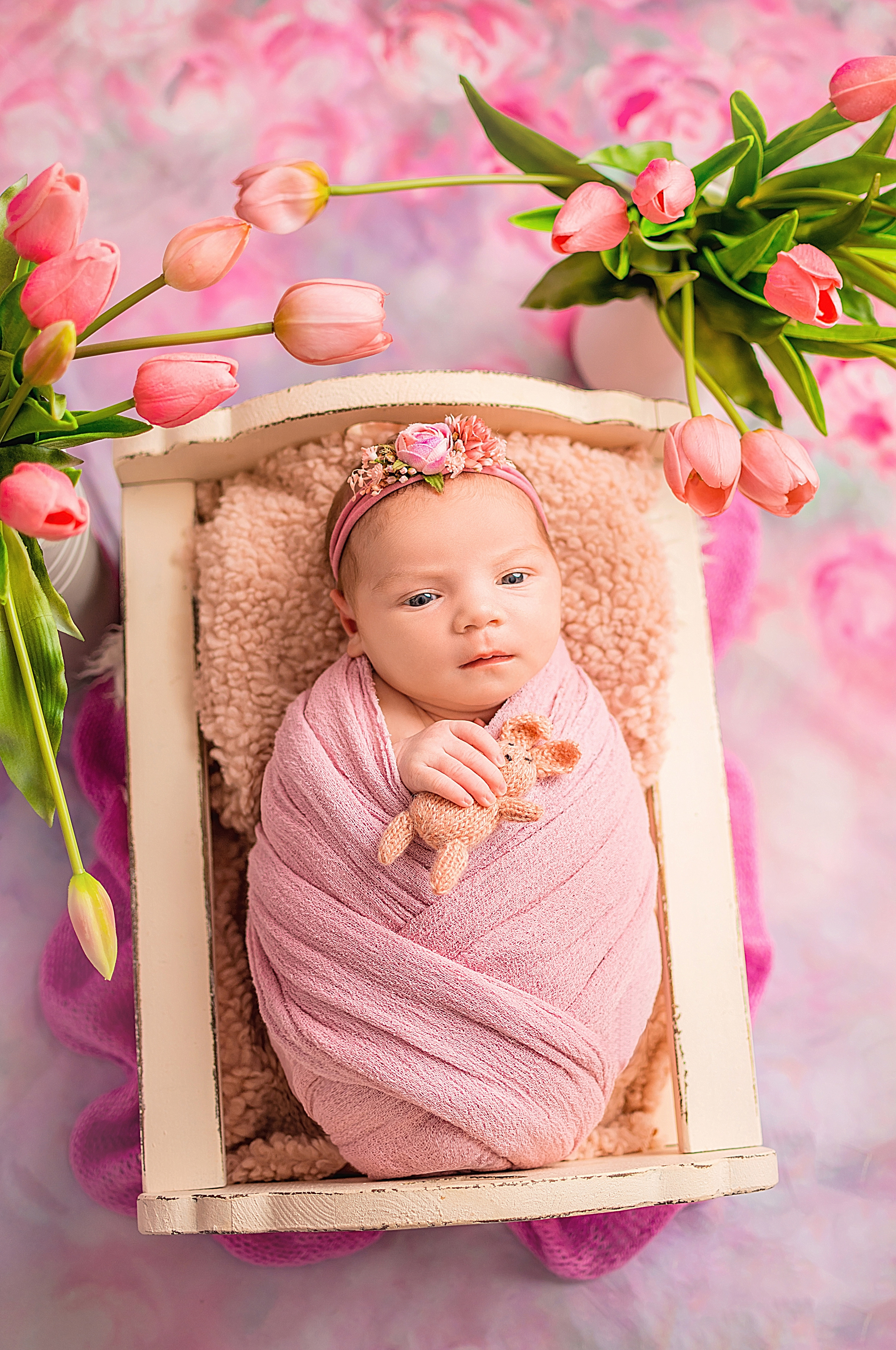 Арина 11 дней. Фотограф новорожденных Краснодар Малышенко Надежда