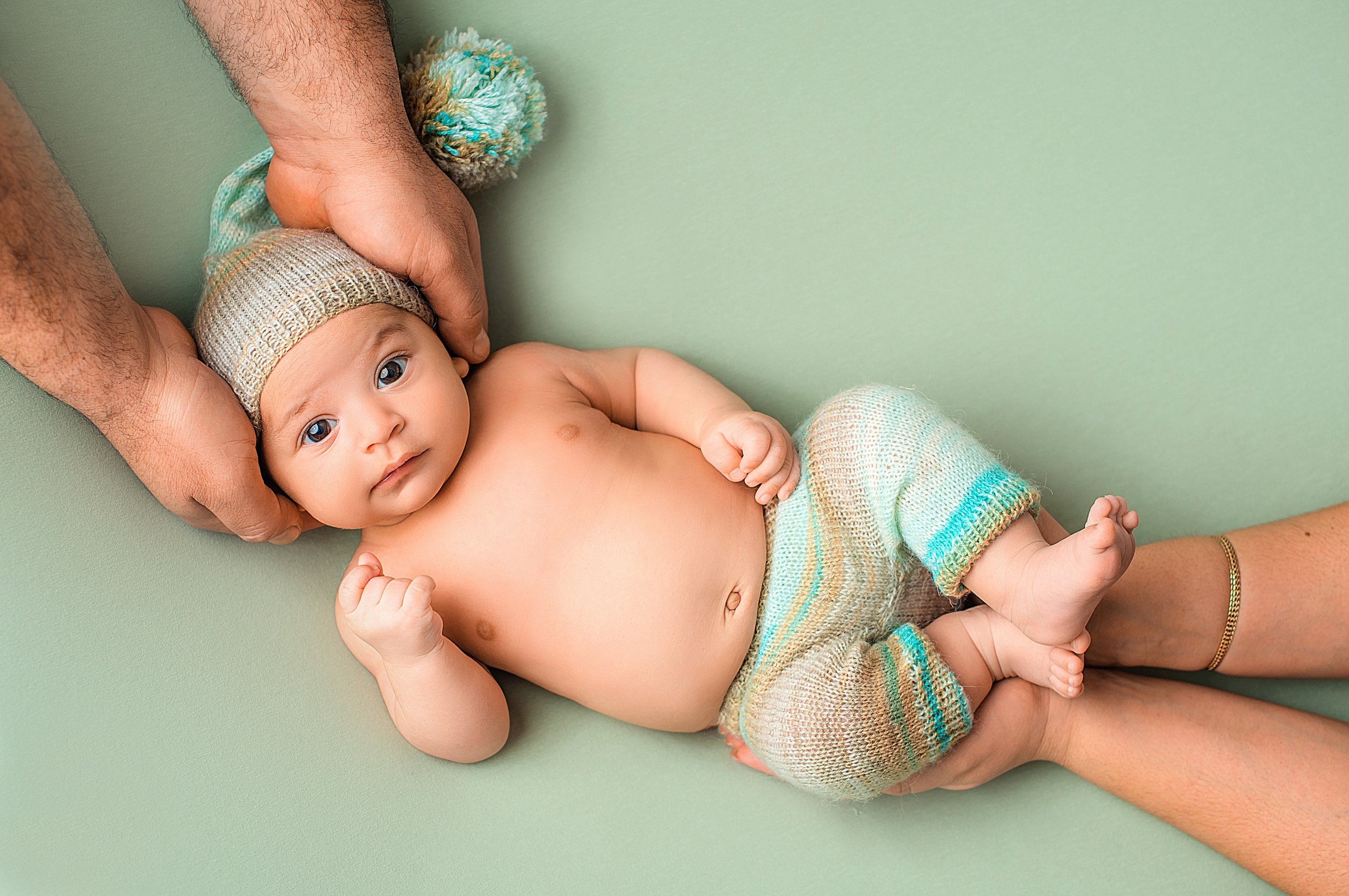 Мануэль 2 месяца. Фотограф новорожденных Краснодар Малышенко Надежда