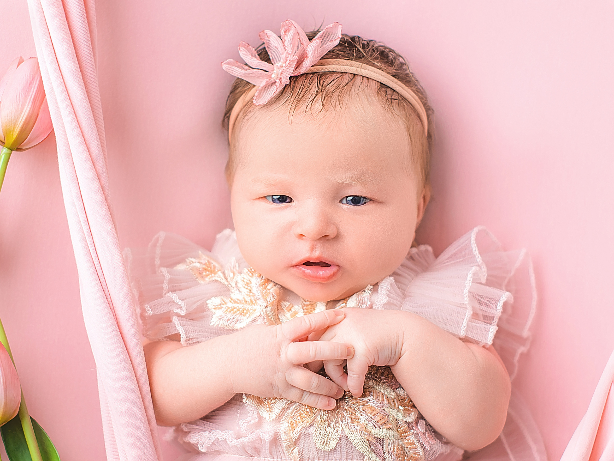 Ариша 12 дней. Фотограф новорожденных Краснодар Малышенко Надежда