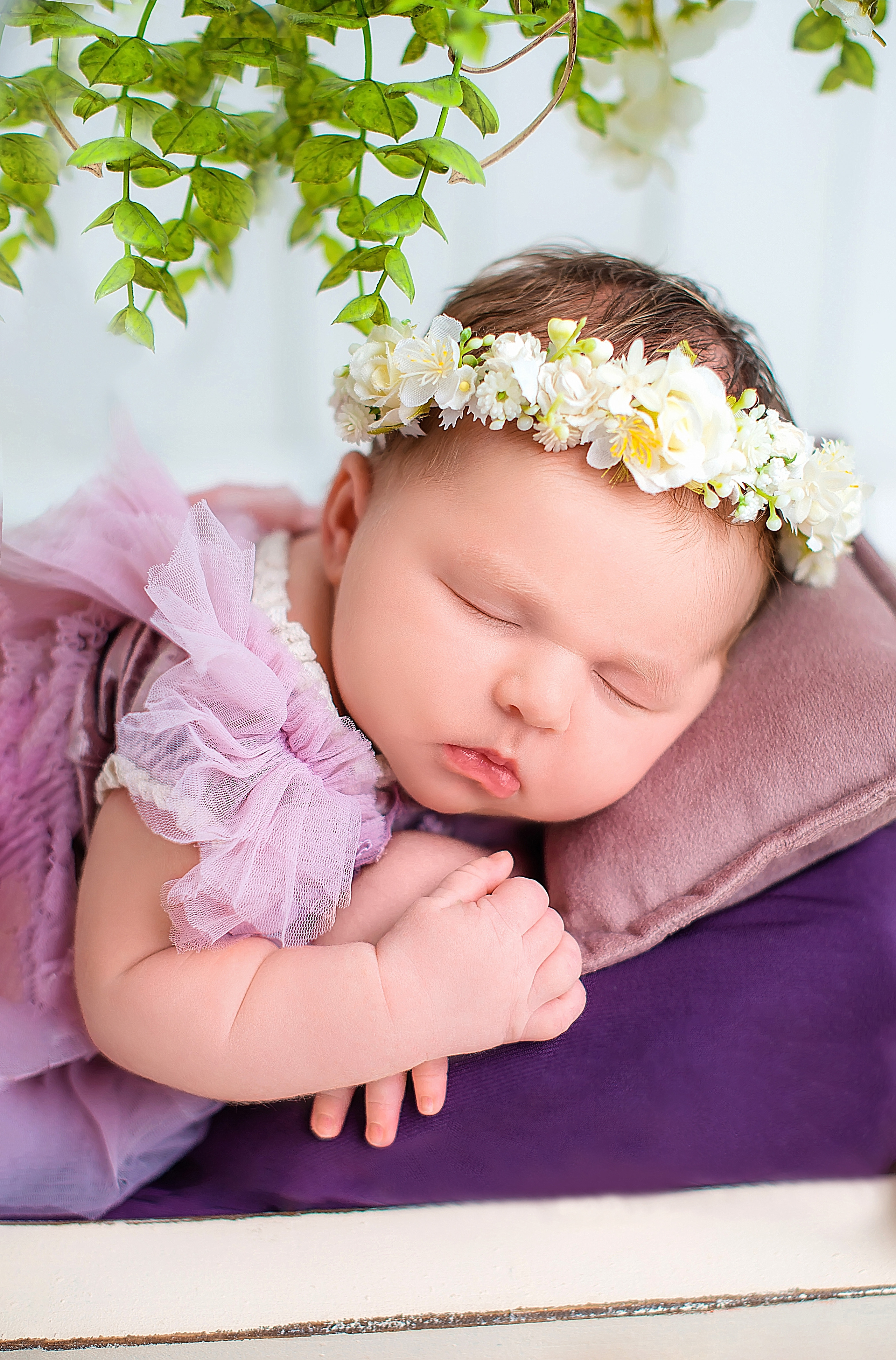 Ариша 12 дней. Фотограф новорожденных Краснодар Малышенко Надежда