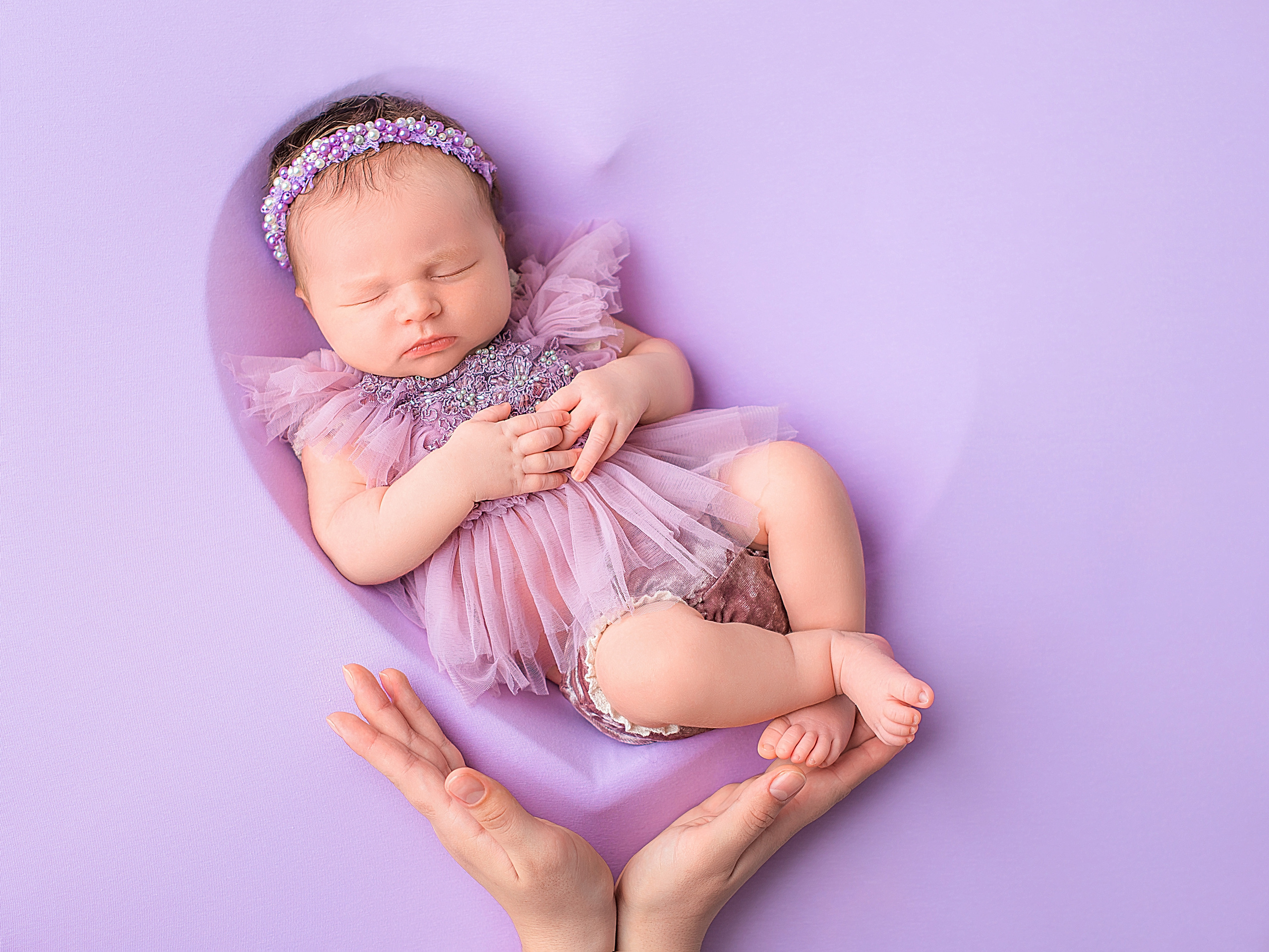 Ариша 12 дней. Фотограф новорожденных Краснодар Малышенко Надежда