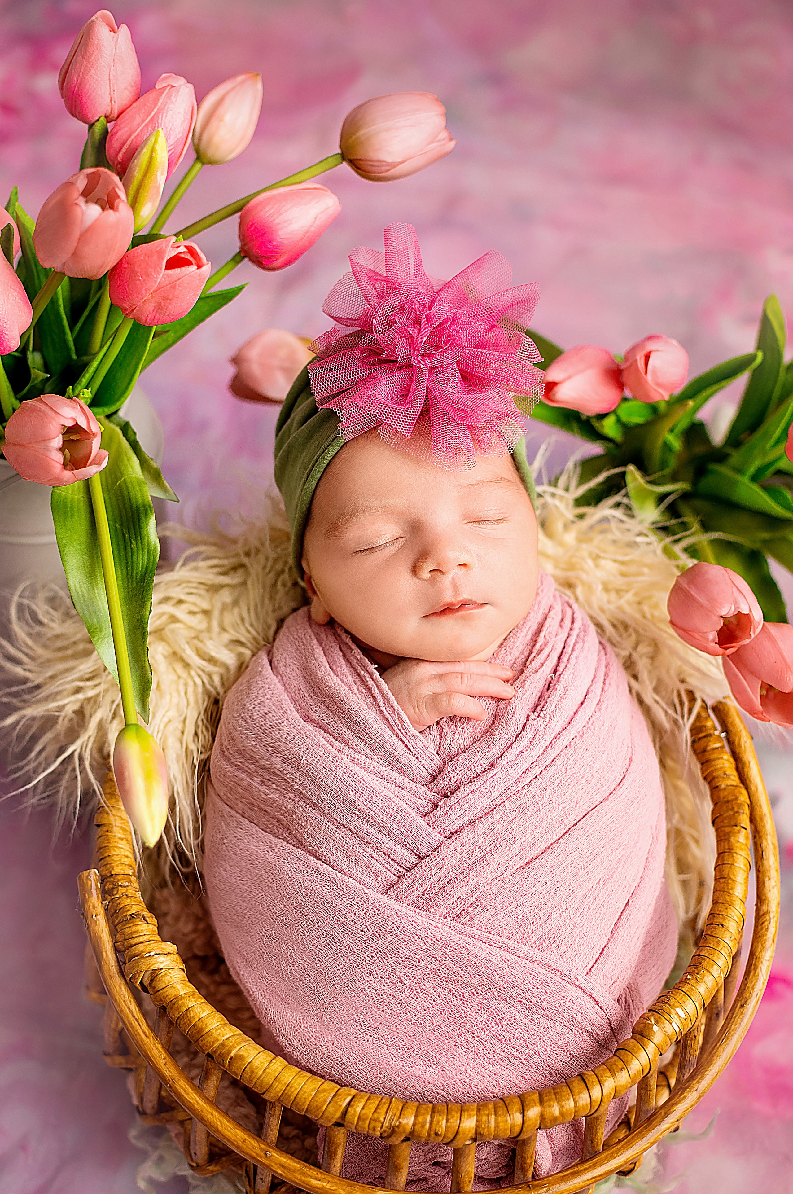 Арина 11 дней. Фотограф новорожденных Краснодар Малышенко Надежда