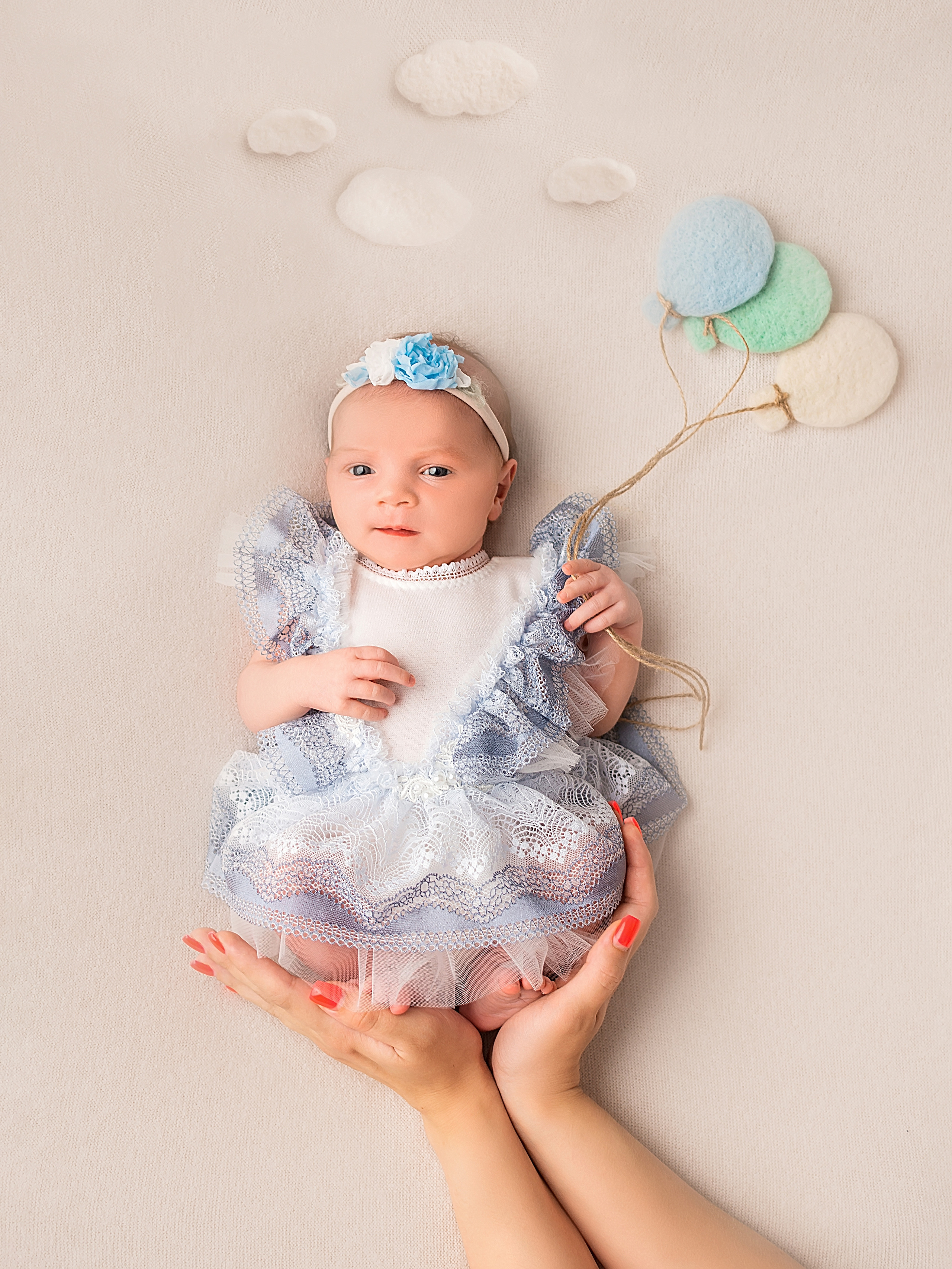 Арина 11 дней. Фотограф новорожденных Краснодар Малышенко Надежда