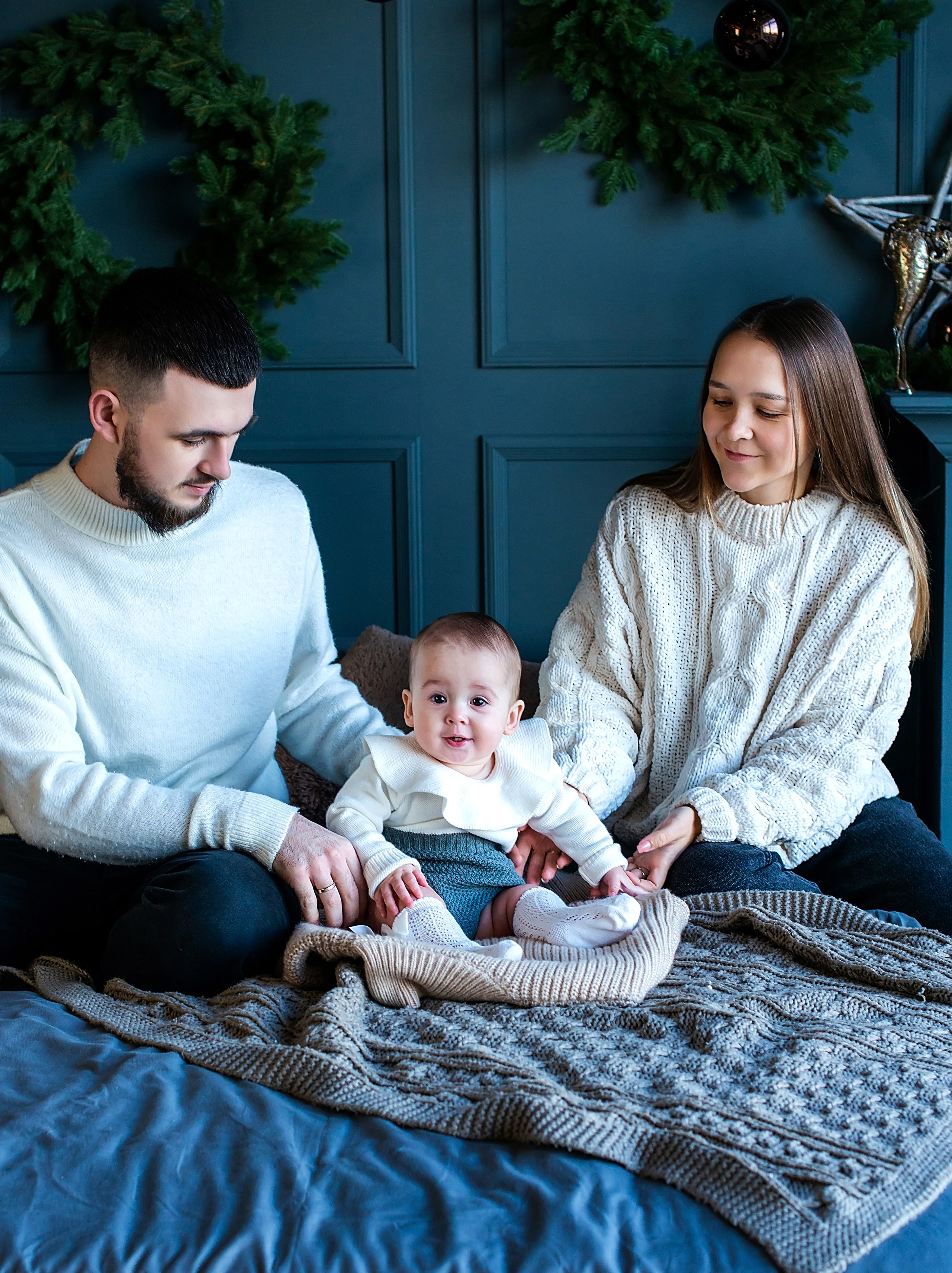 Новый год. Фотограф новорожденных Краснодар Малышенко Надежда
