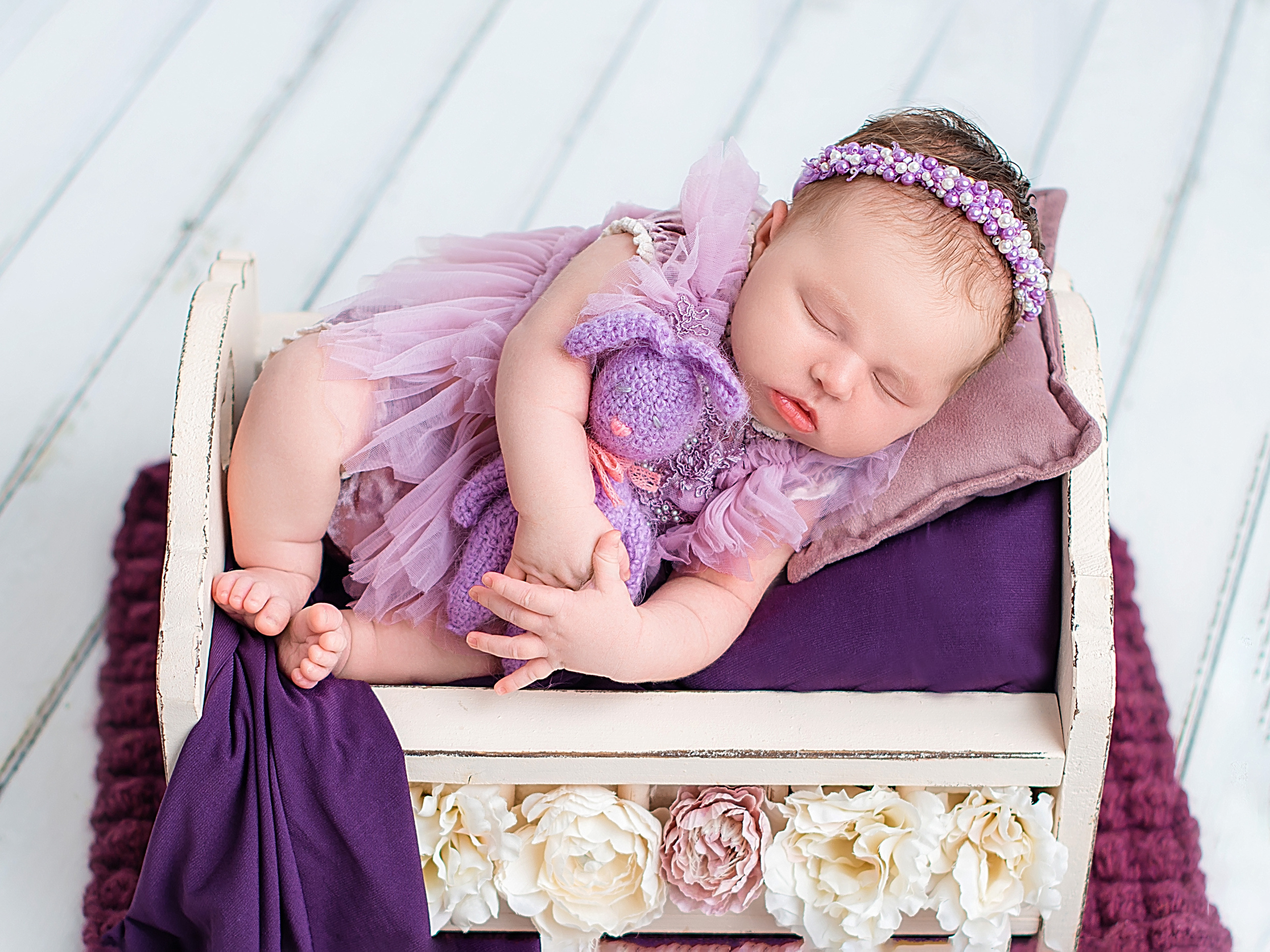 Ариша 12 дней. Фотограф новорожденных Краснодар Малышенко Надежда