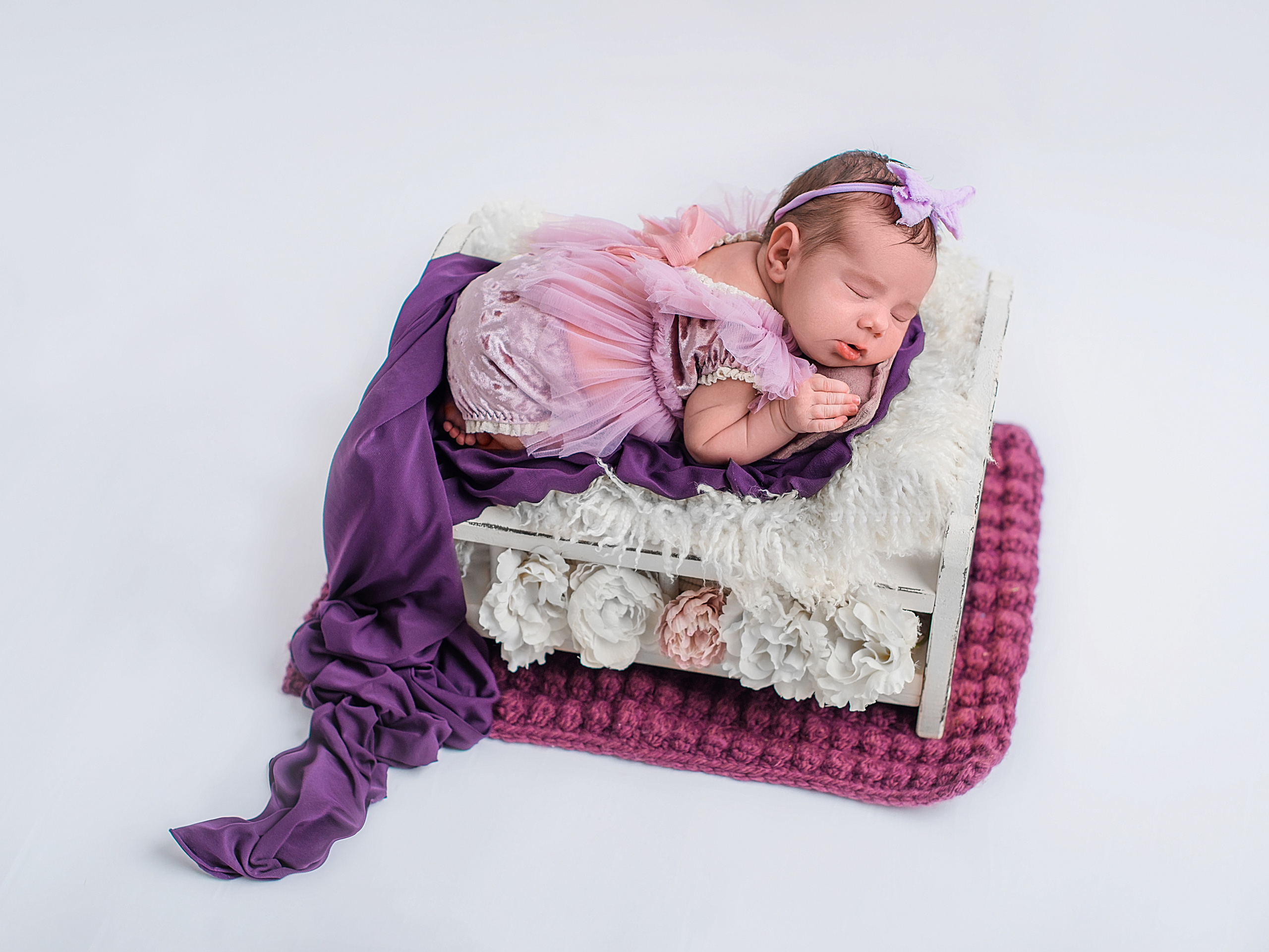 Мирослава 16 дней. Фотограф новорожденных Краснодар Малышенко Надежда