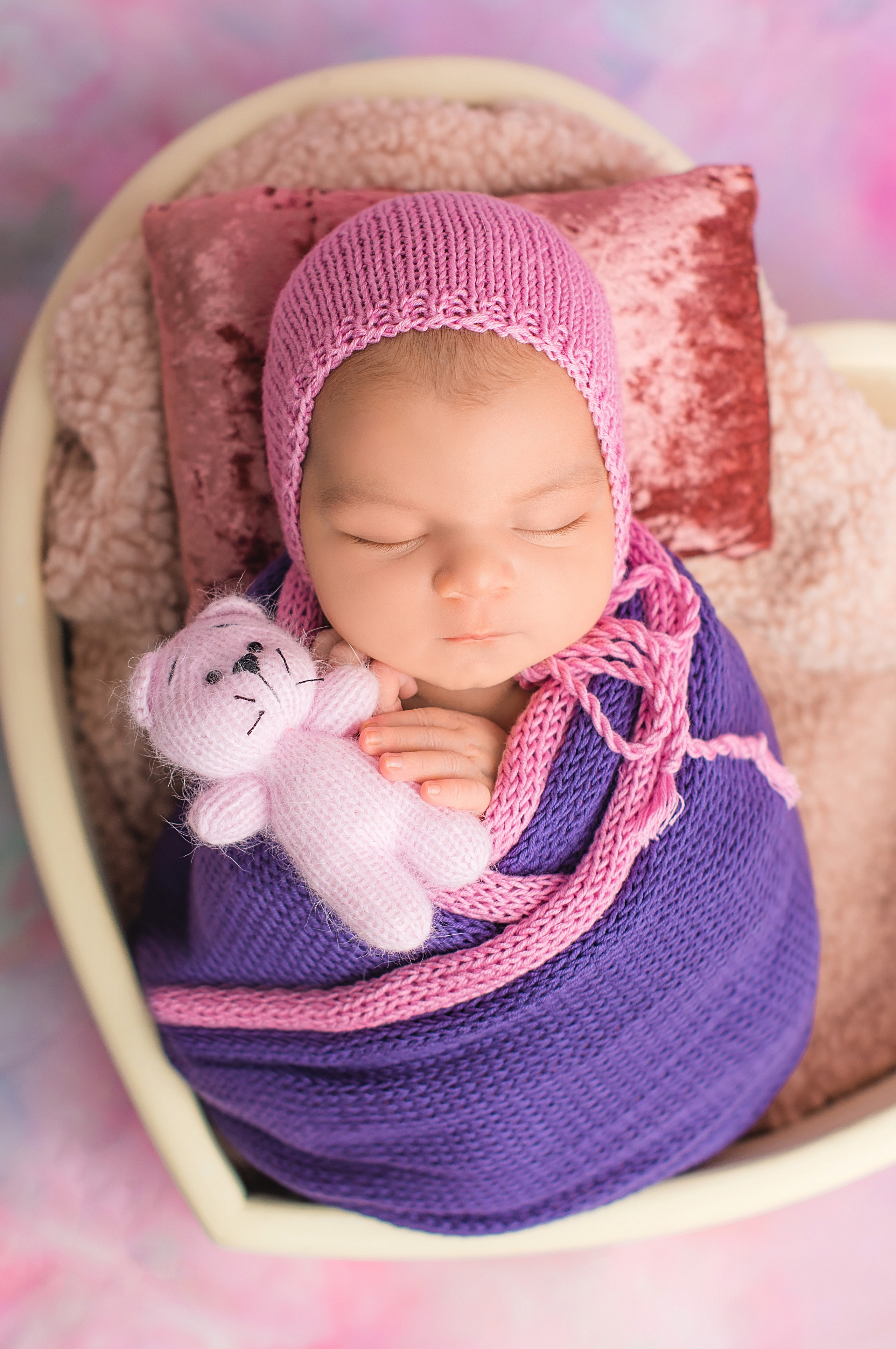 Ульяна 8 дней. Фотограф новорожденных Краснодар Малышенко Надежда