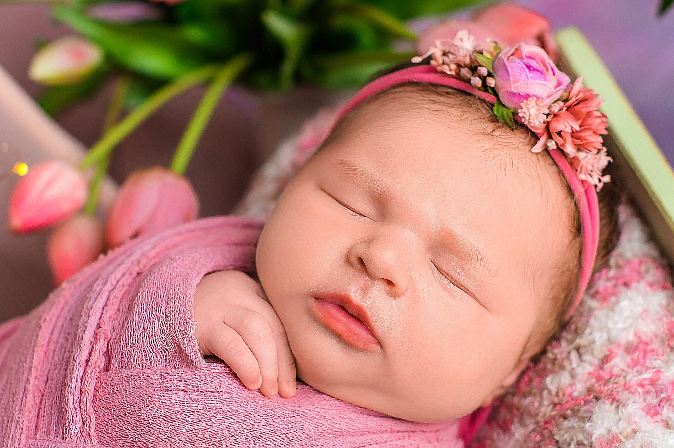 Ариша 12 дней. Фотограф новорожденных Краснодар Малышенко Надежда