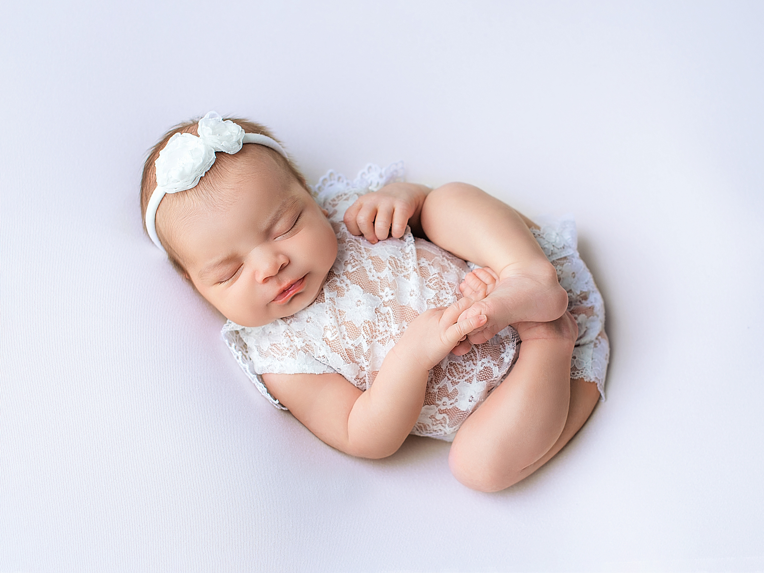 Ульяна 8 дней. Фотограф новорожденных Краснодар Малышенко Надежда