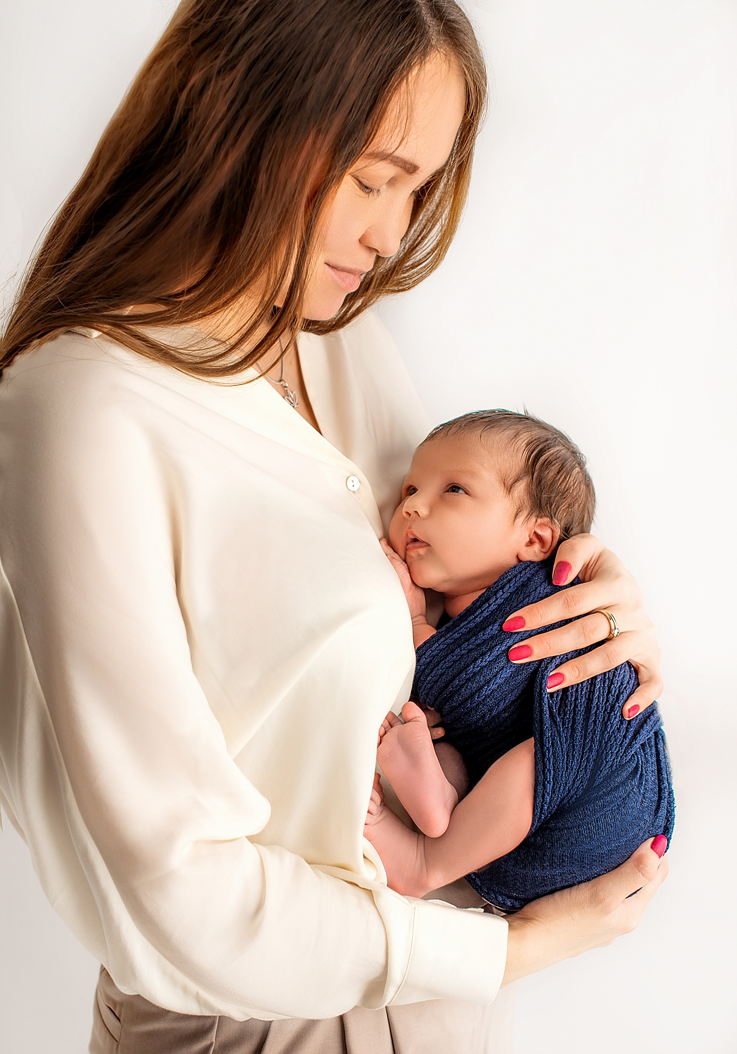 Андрюша 10 дней. Фотограф новорожденных Краснодар Малышенко Надежда