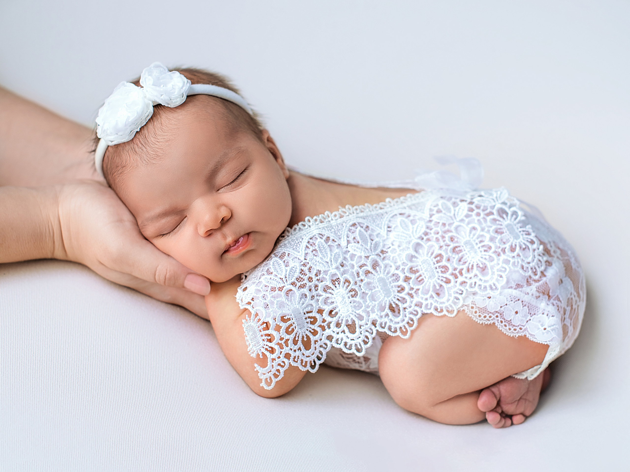 Ульяна 8 дней. Фотограф новорожденных Краснодар Малышенко Надежда