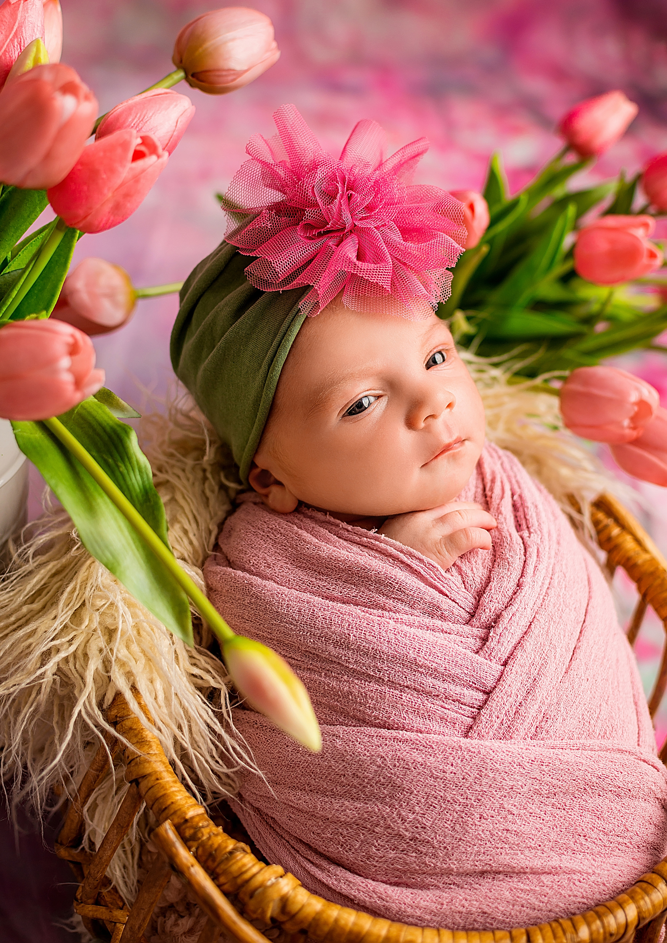 Арина 11 дней. Фотограф новорожденных Краснодар Малышенко Надежда