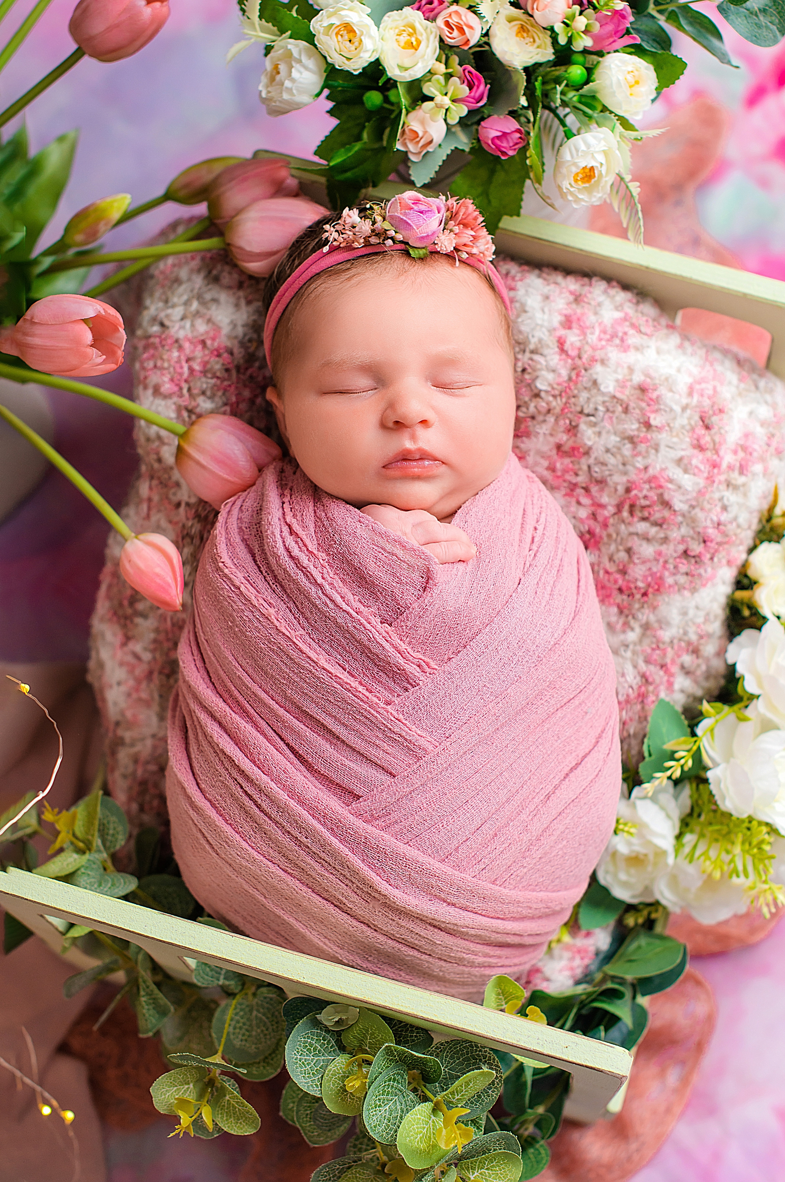 Ариша 12 дней. Фотограф новорожденных Краснодар Малышенко Надежда