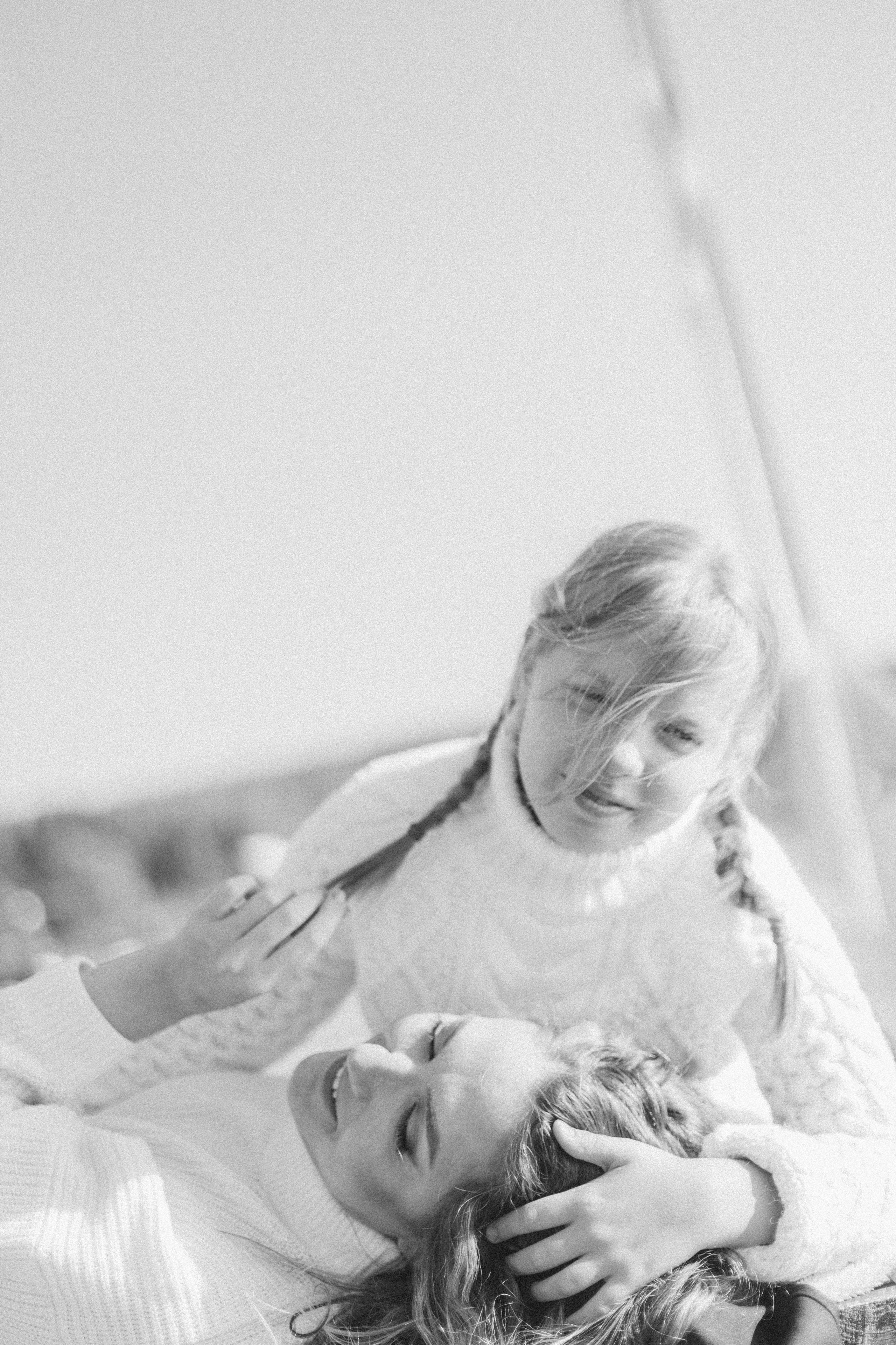 Таня с дочей. Семейный и портретный фотограф в Новосибирске Мария Хлебус