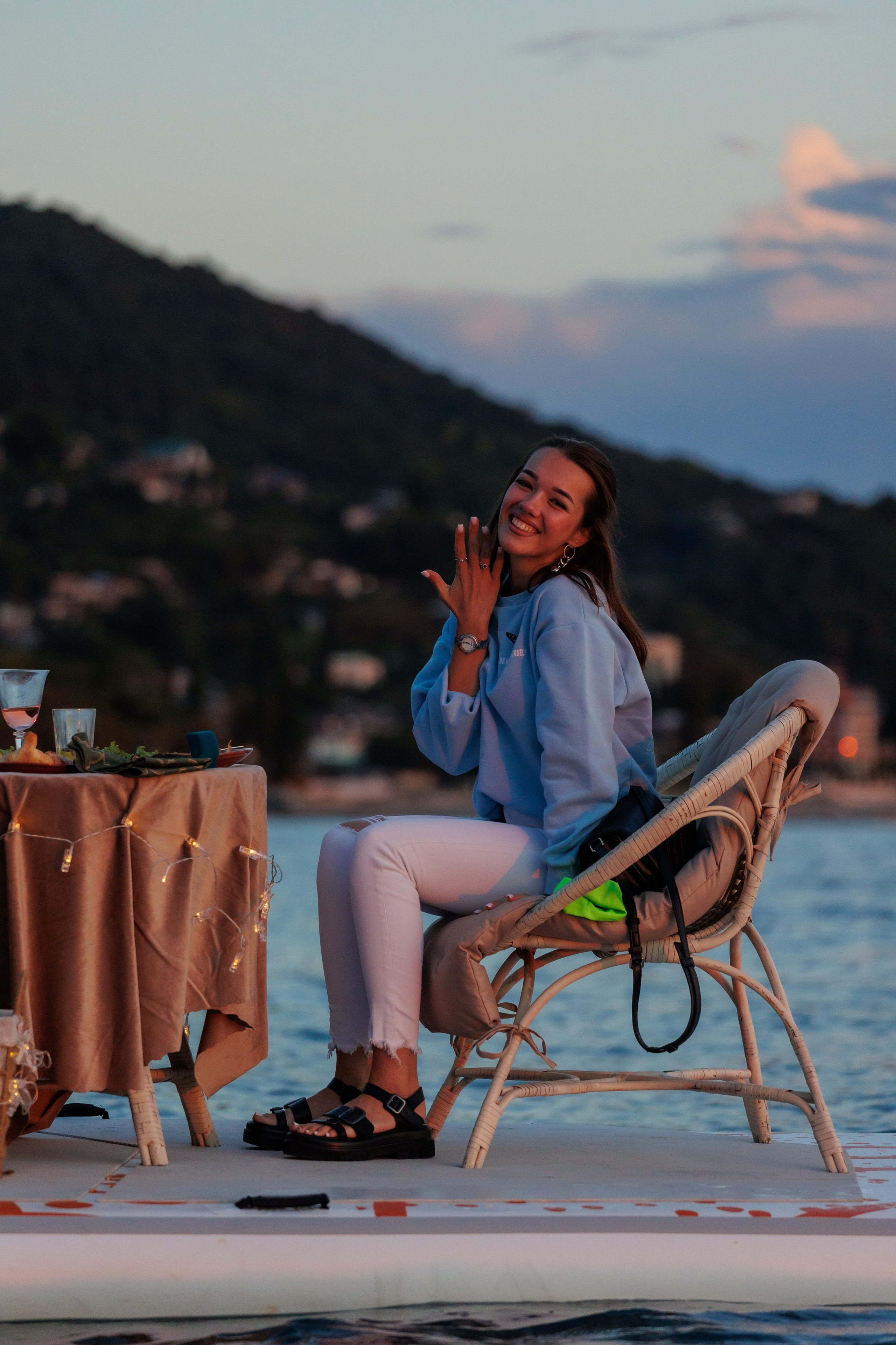 Романтическая съемка на воде. Фотограф в Санкт-Петербурге и Москве Макс Спектор