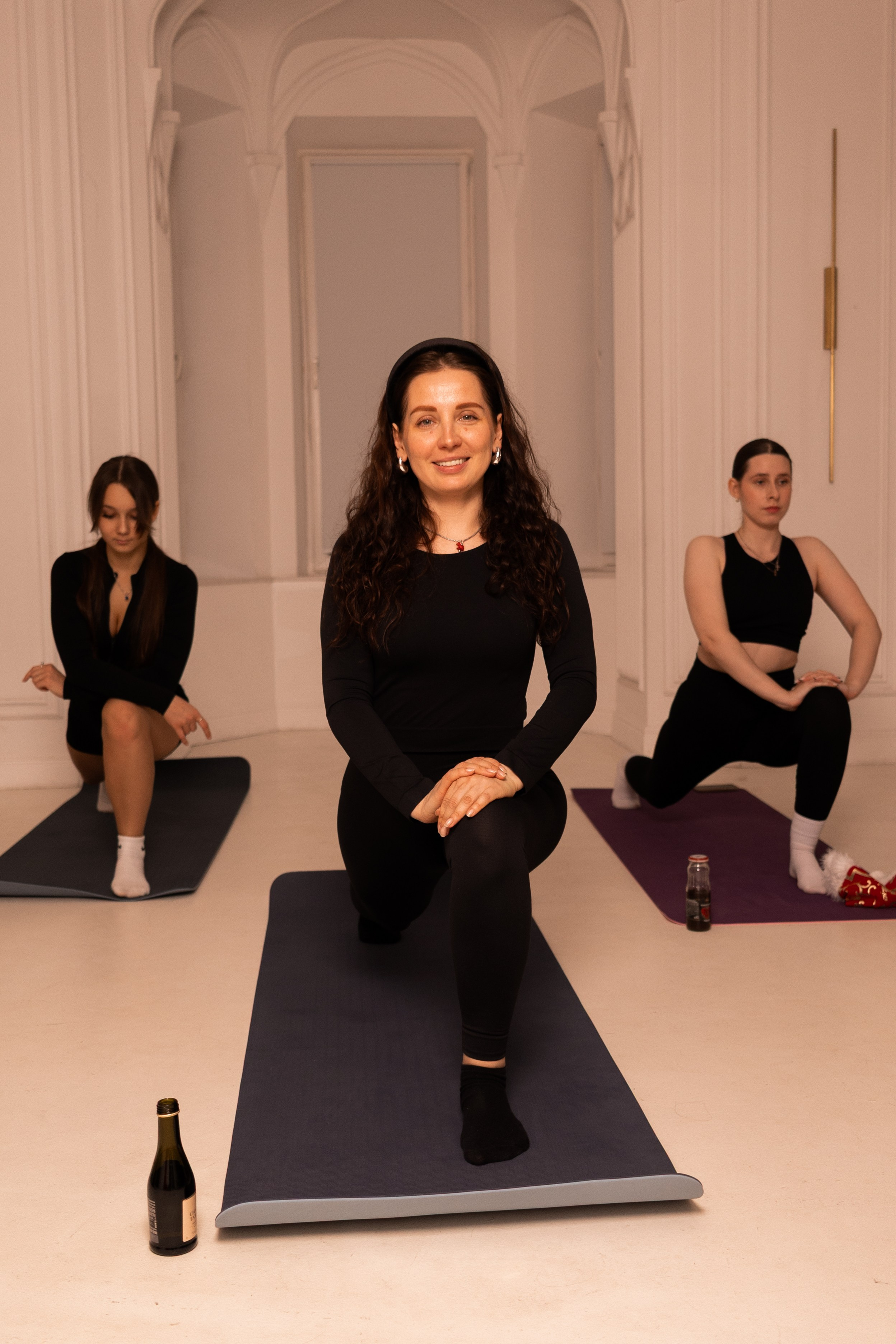 Новогоднее занятие по растяжке. Фотограф в Санкт-Петербурге Смирнова Диана