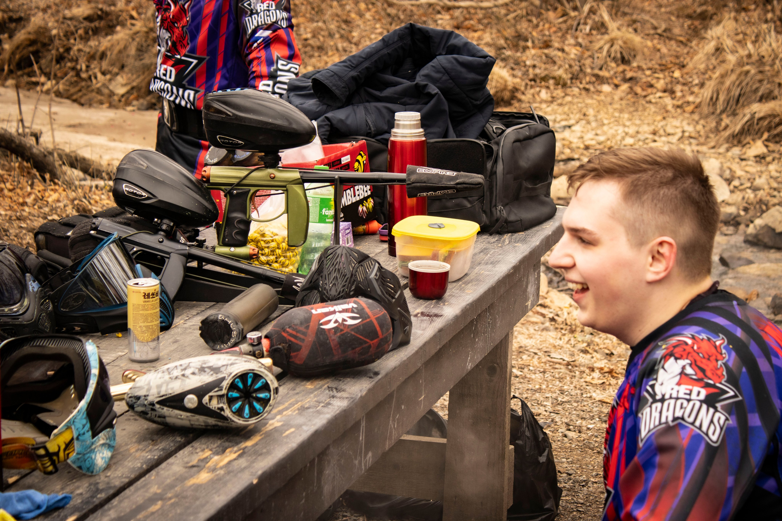 Турнир на кубок Федерации пейнтбола 6 апреля 2024 г. Фотограф г. Владивосток