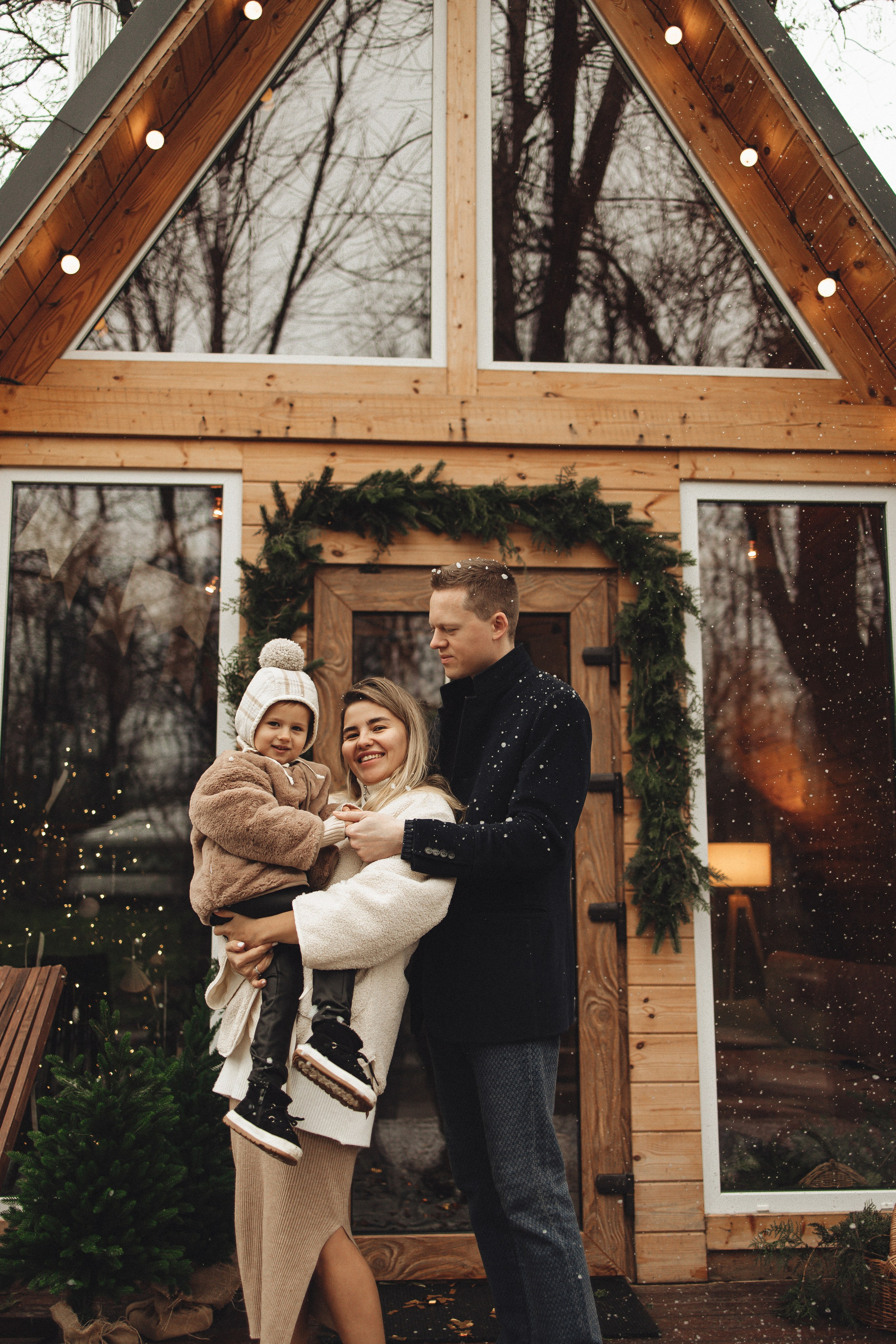 Новогодняя история в домике. Семейный и детский фотограф, таганрог, ростов-на-дону