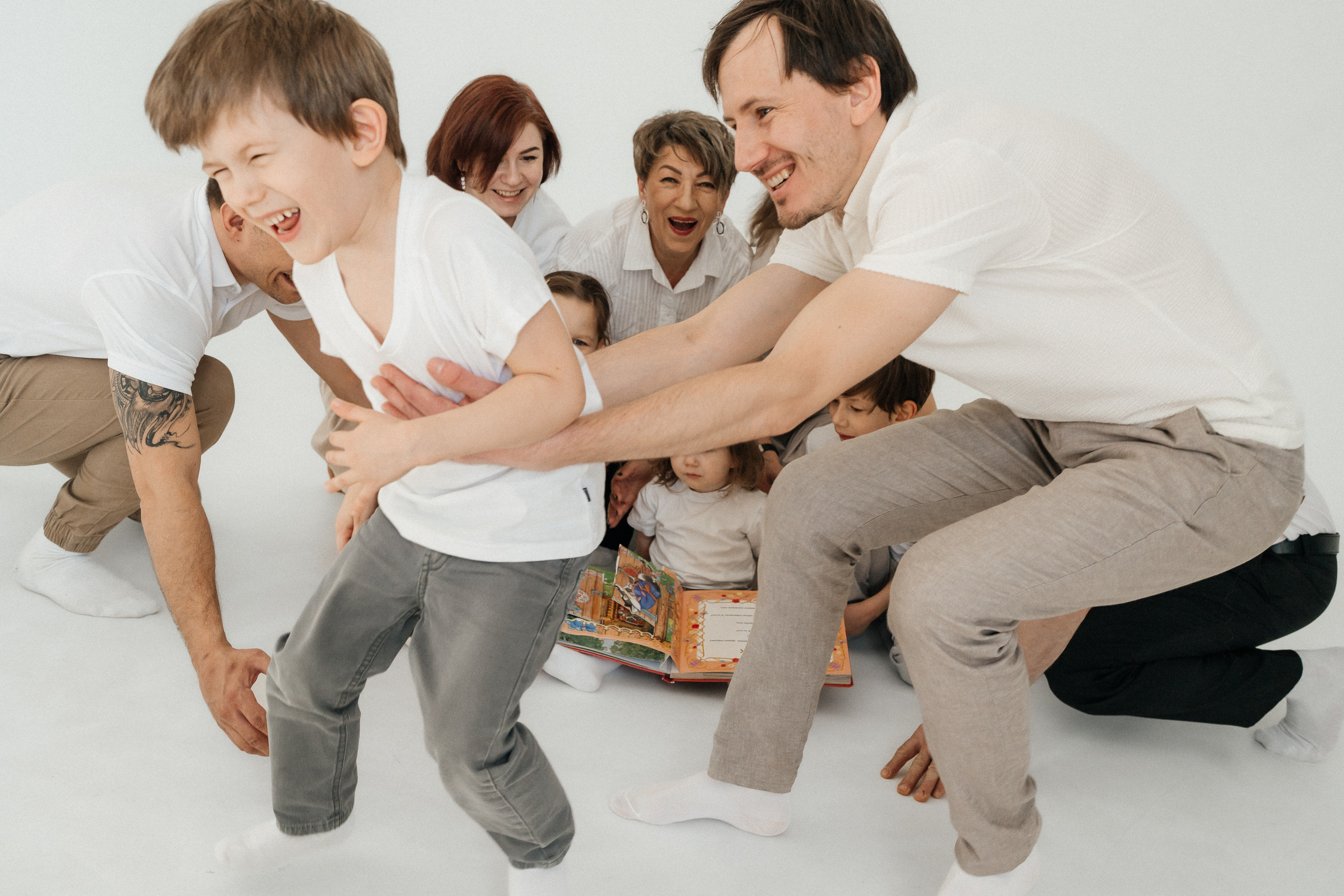 Большой переполох. Семейный фотограф в Санкт-Петербурге Виталия Белова