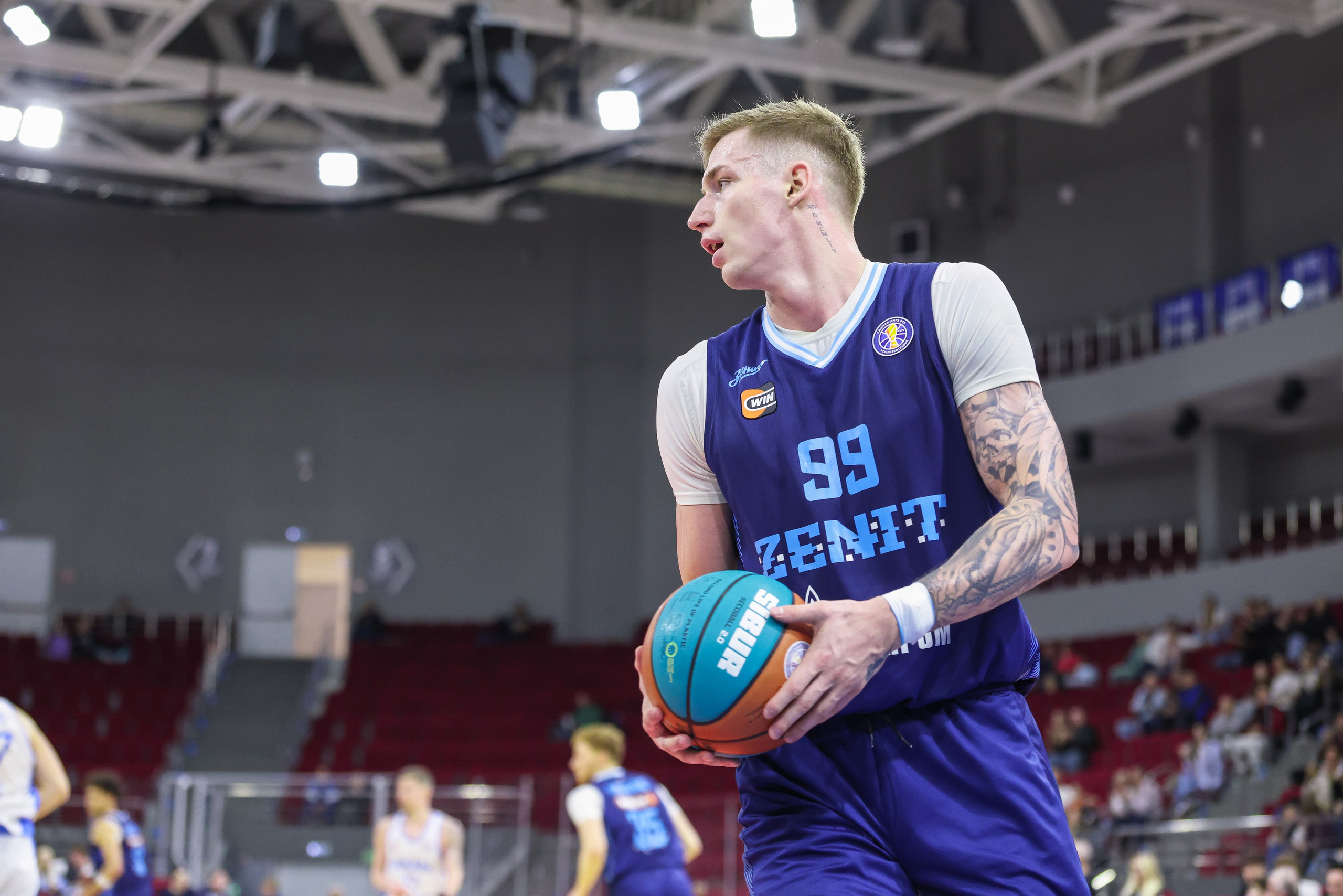 Баскетбол. Самара — Зенит. Единая лига ВТБ. Спортивный фотограф в Самаре