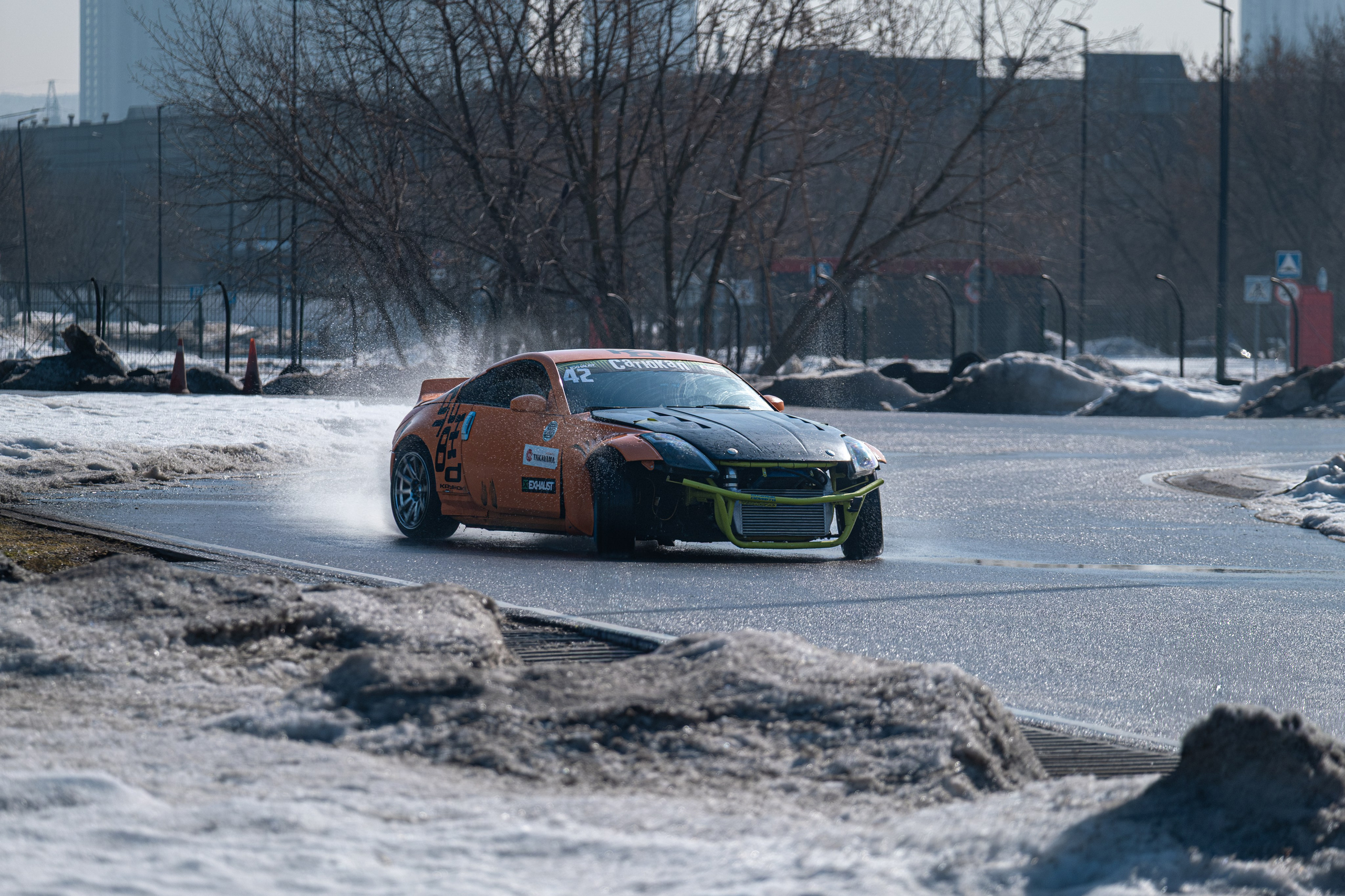 Спортивная автомобильная съемка. Malenkyia