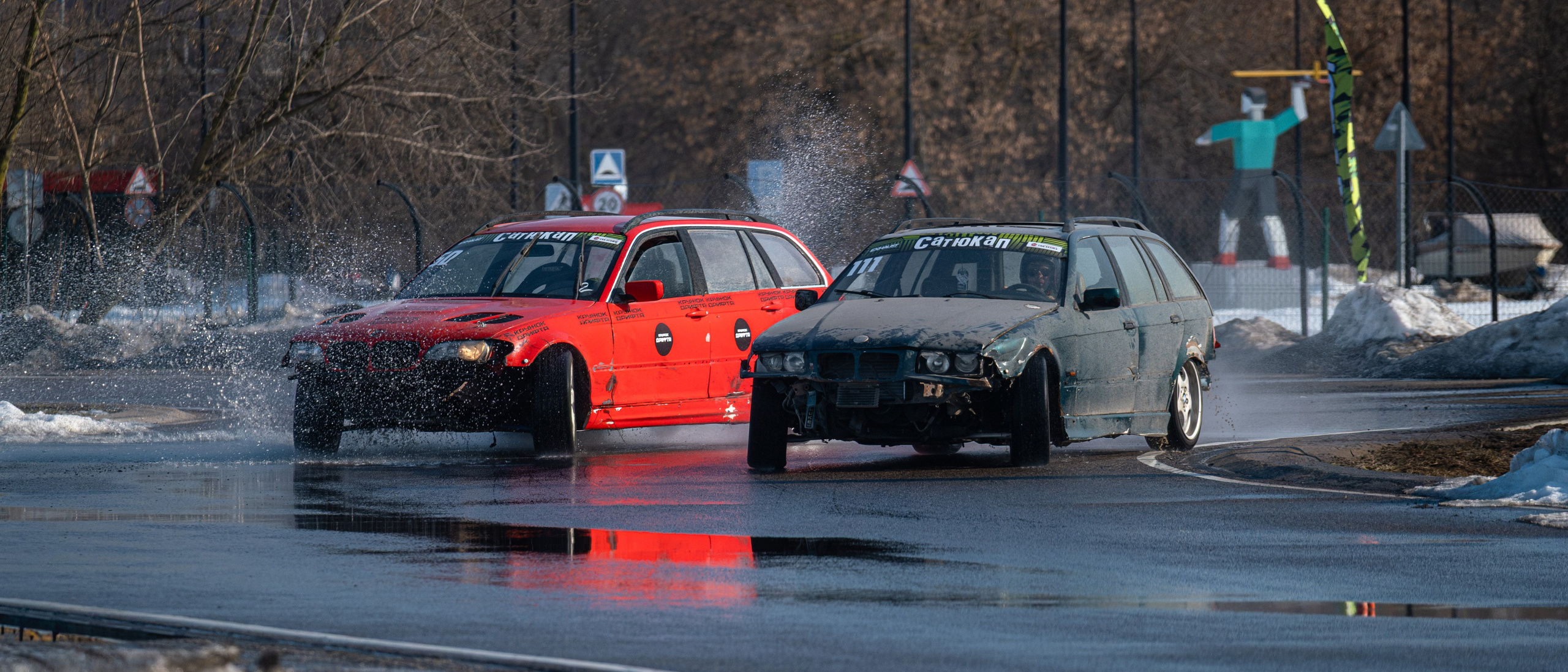 Спортивная автомобильная съемка. Malenkyia