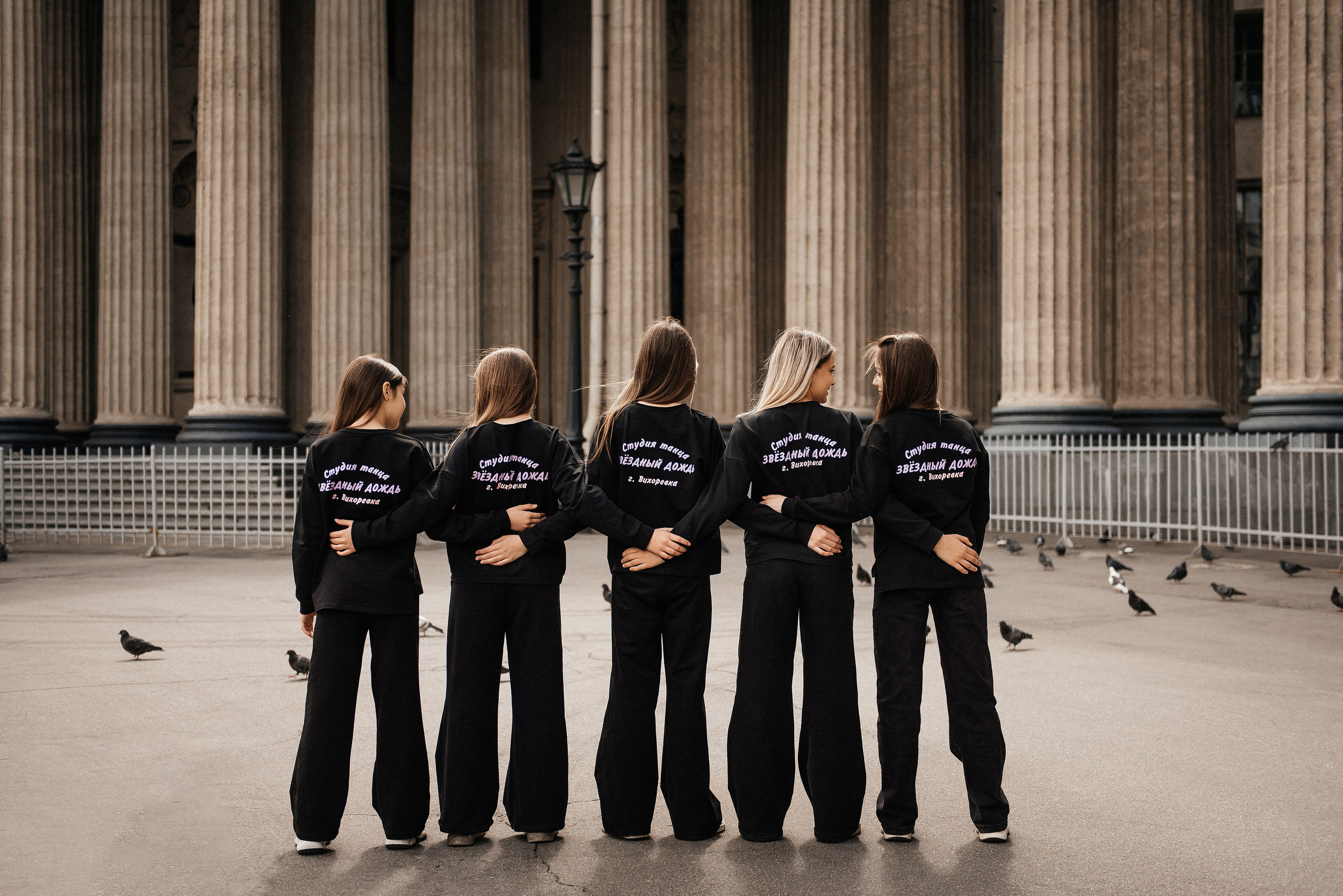 контент фотосъёмка для студии танца у Казанского собора