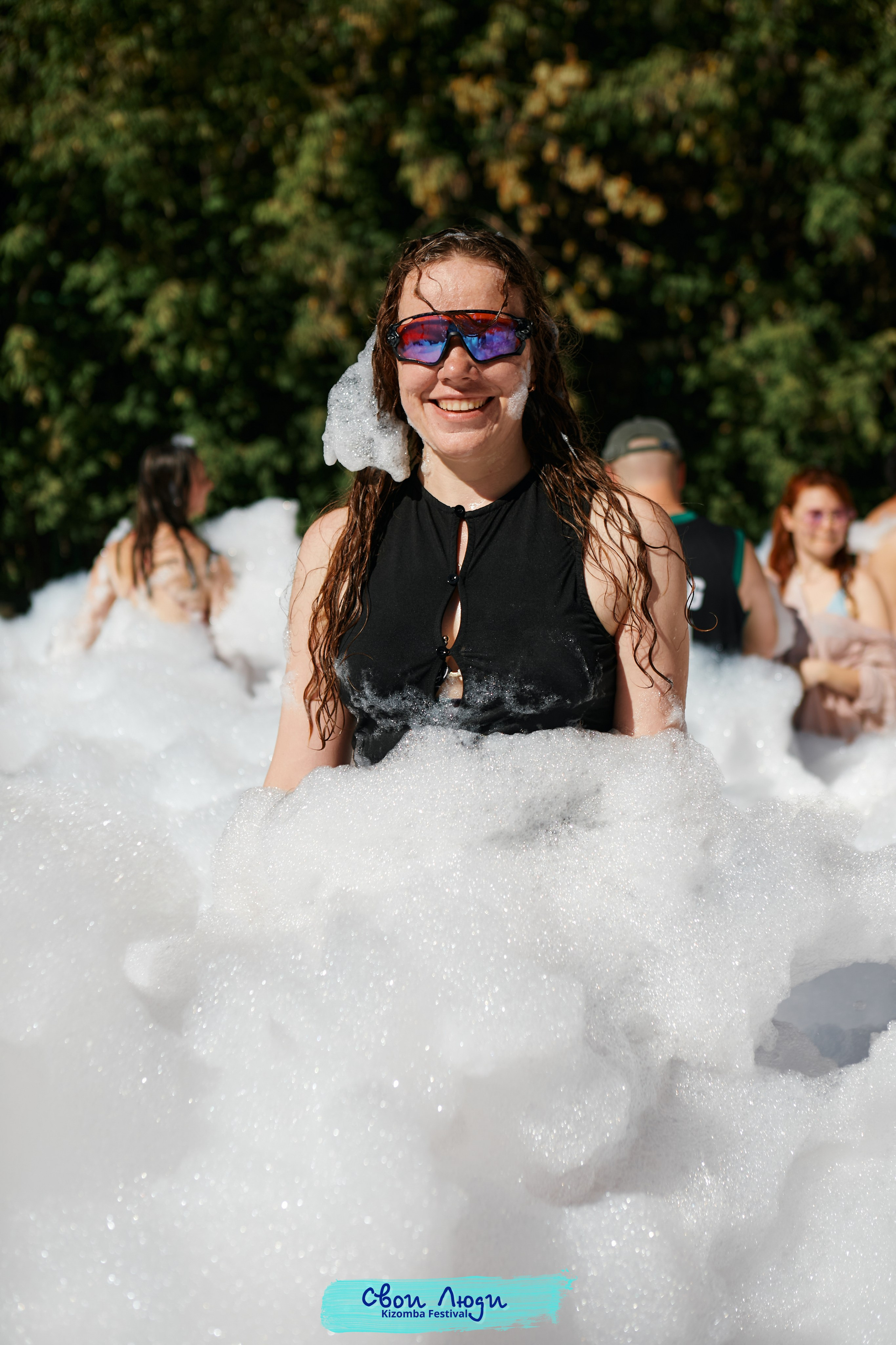 Foam party. Свадебный фотограф