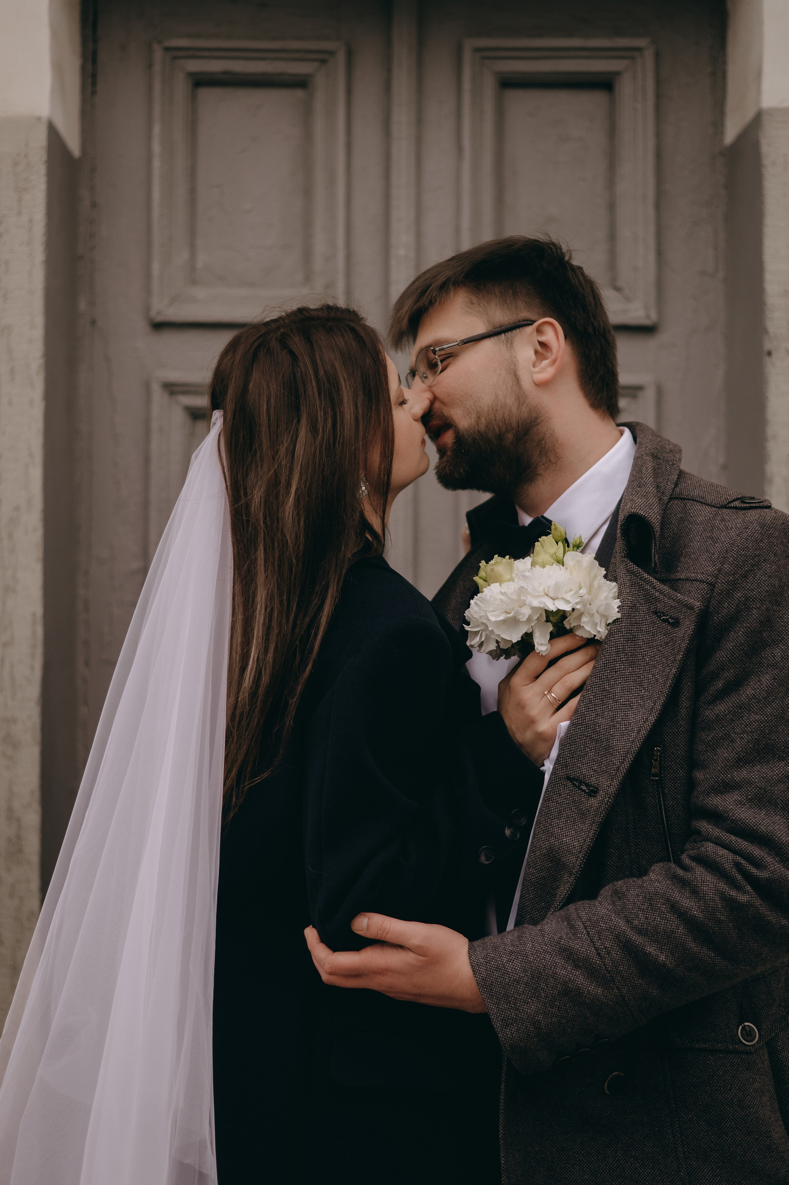 Дарья и Дмитрий — ноябрьская история. Фотограф Мария Стрелкова