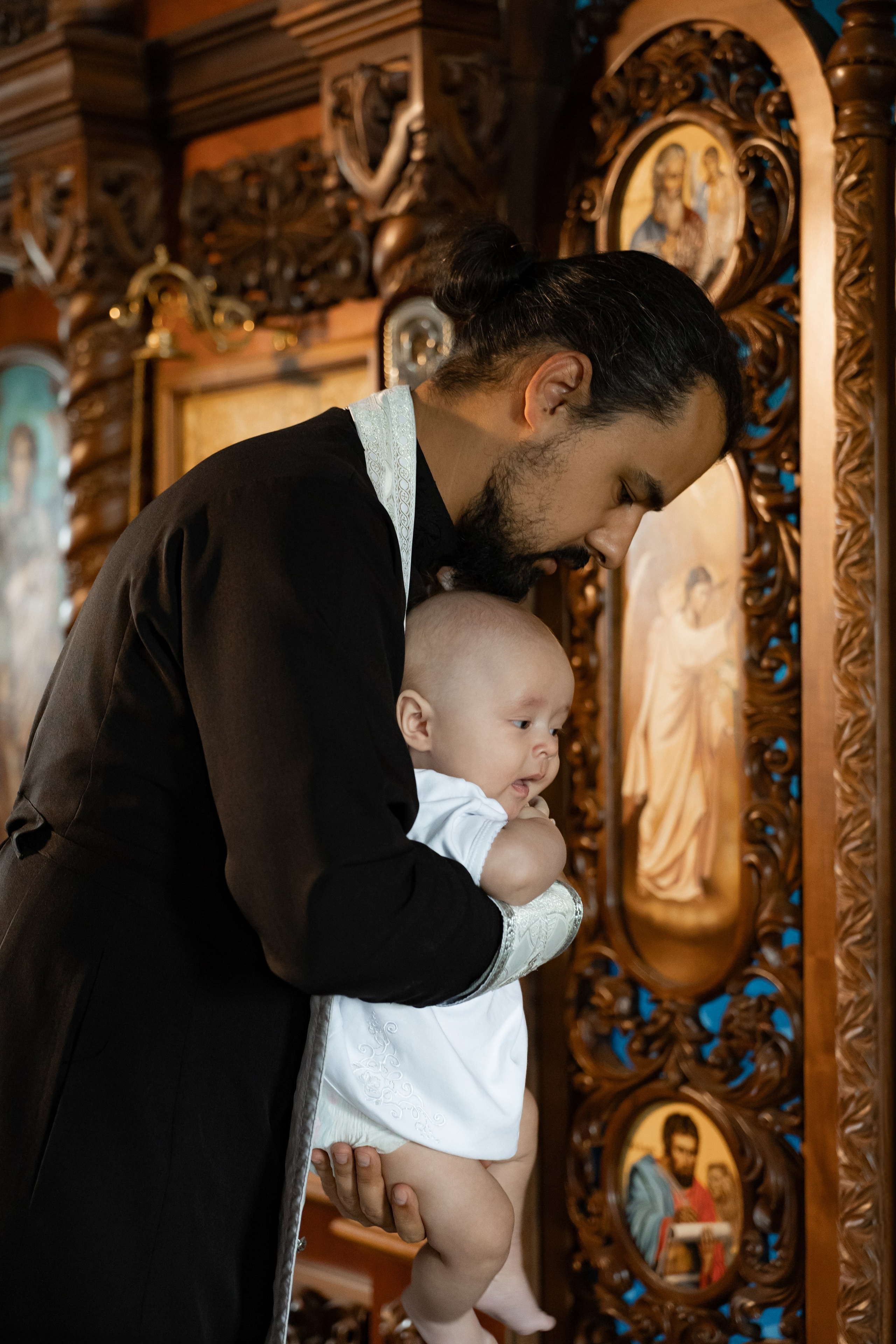 Крещение в Репное. Фотограф Белгород