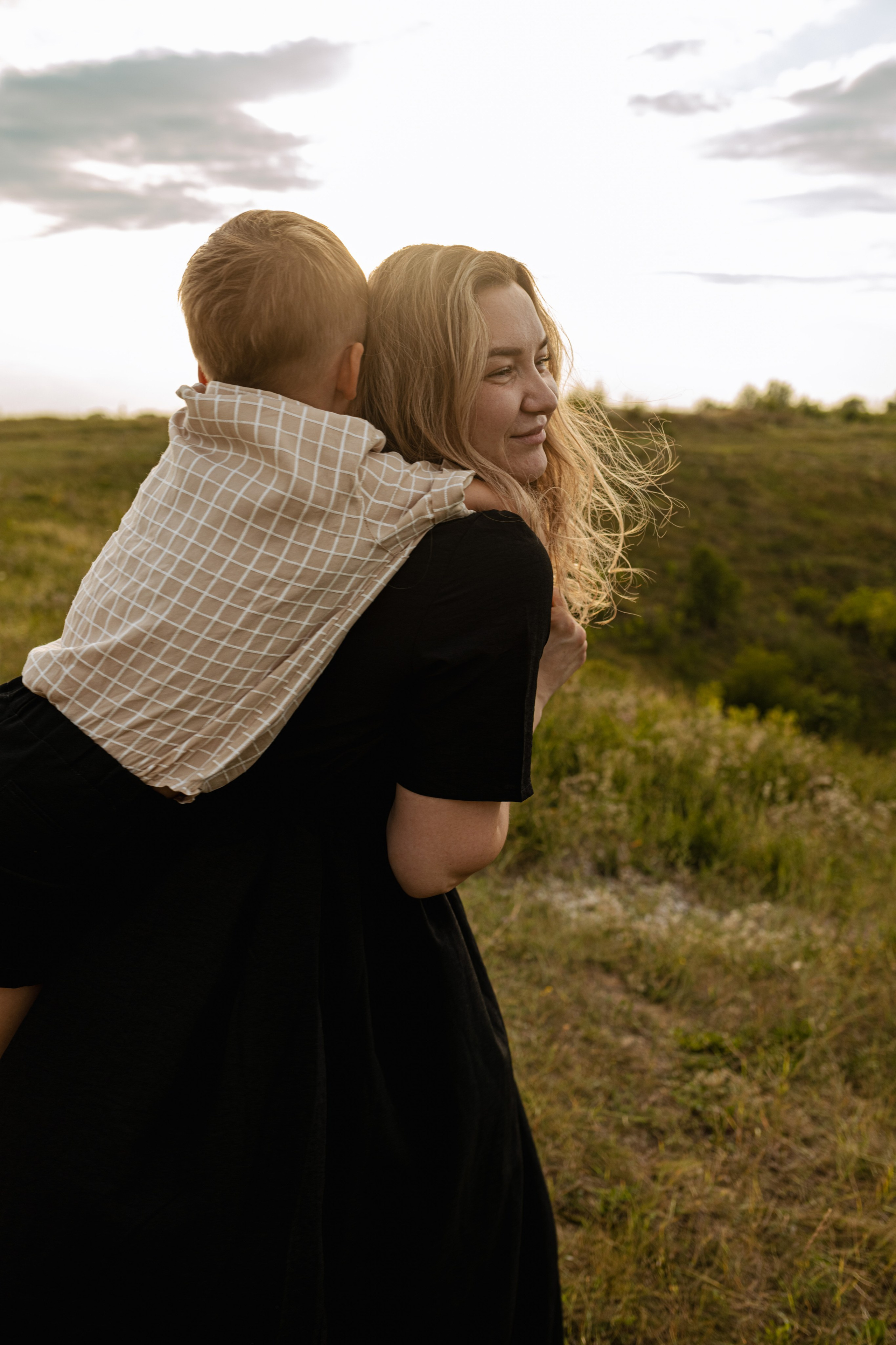 На природе. Фотограф Москва