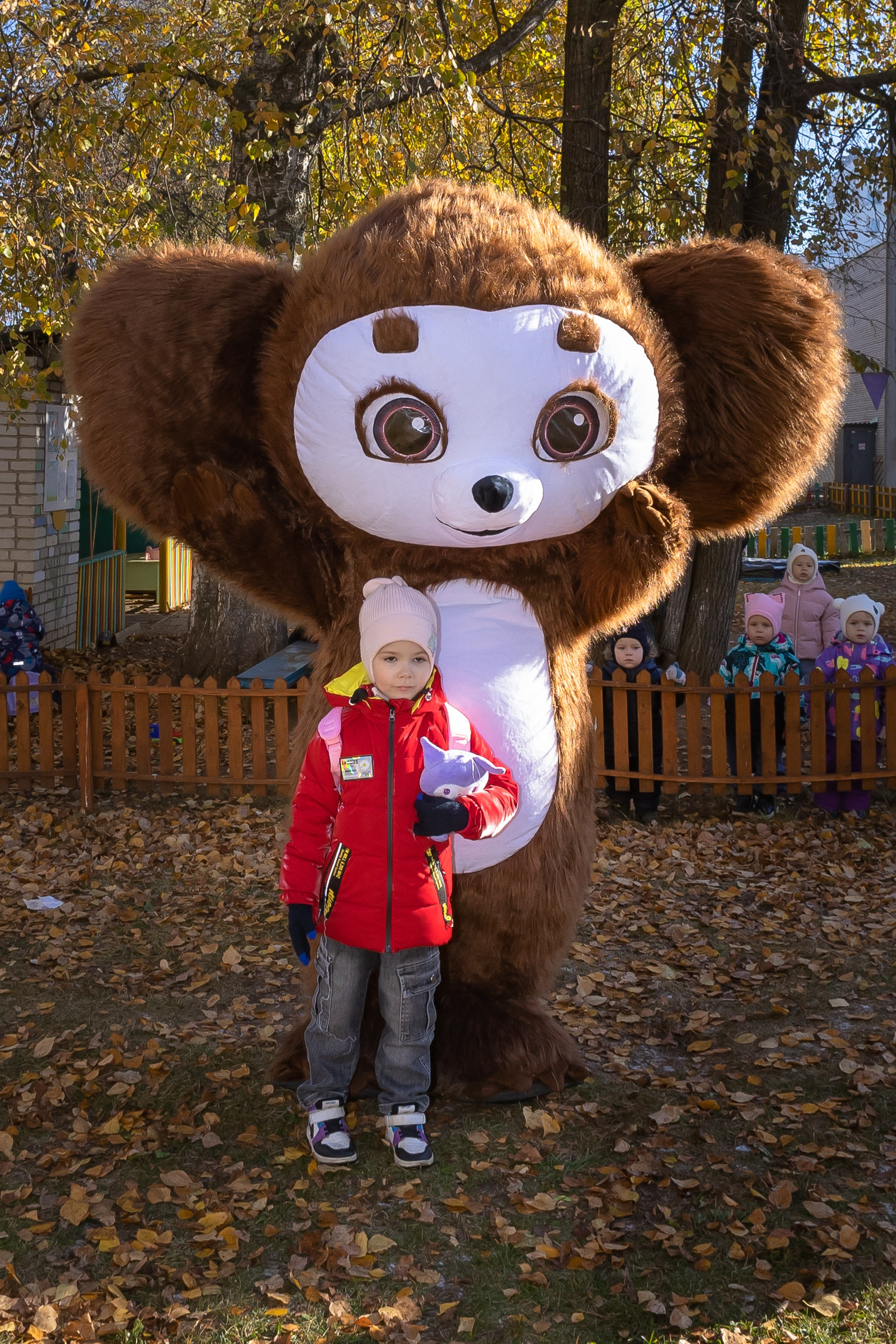 Детский день рождения с Чебурашкой