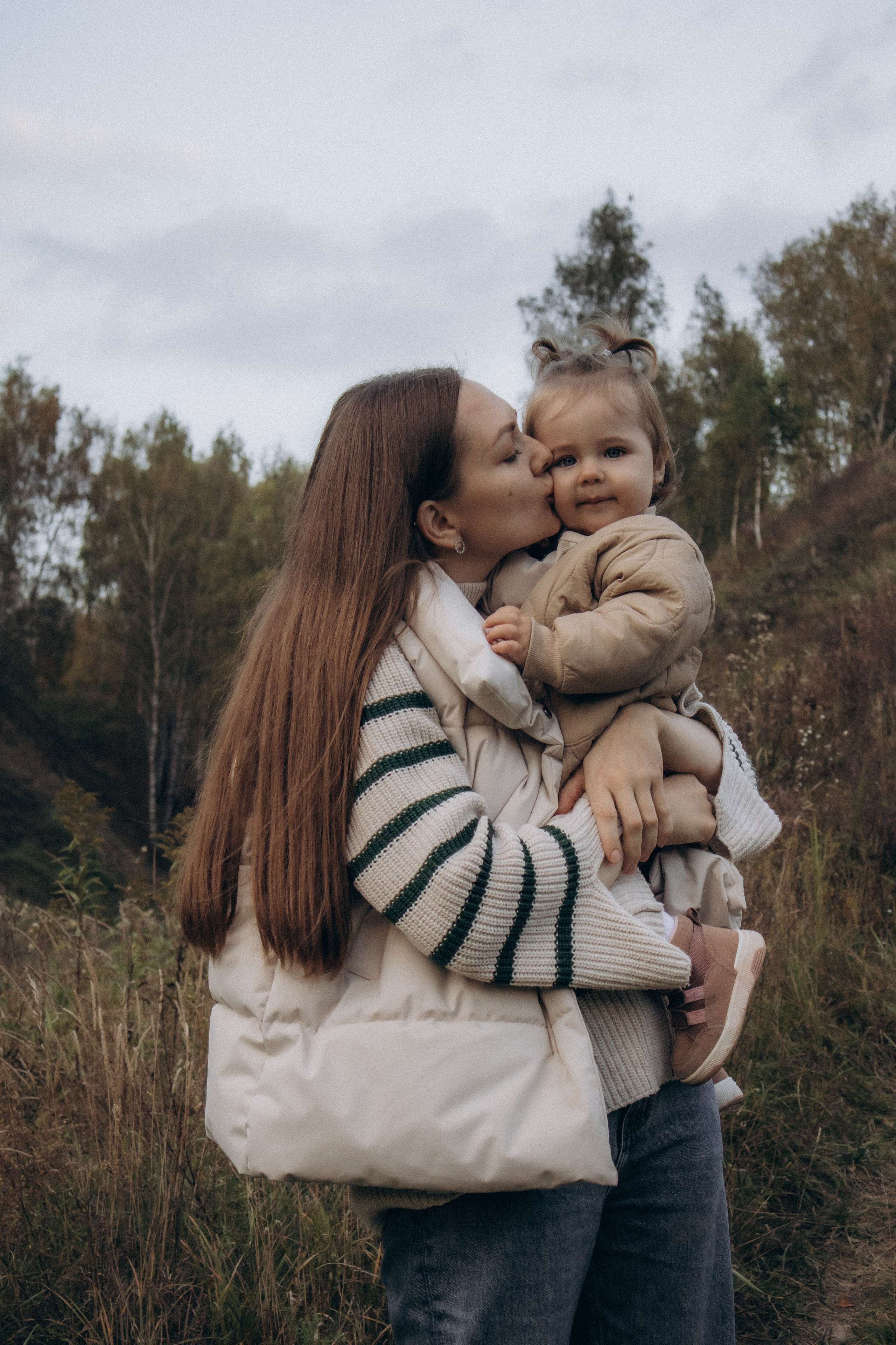 Любовь мамы. Семейная осенняя фотосессия. Юлия Левада Семейный и женский фотограф