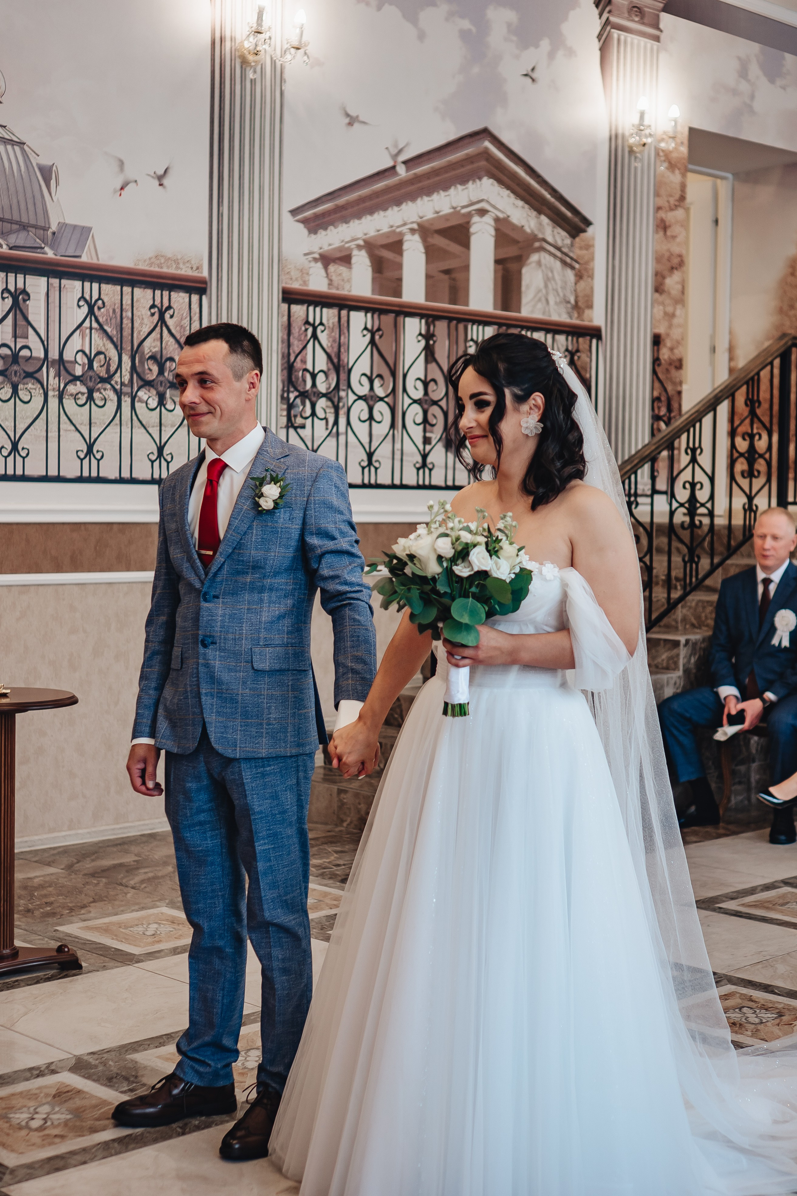 СВАДЕБНАЯ СЬЕМКА В ЗАГСЕ НА МОСКОВСКОМ ПРОСПЕКТЕ. Профессиональный фотограф, Санкт-Петербург — Виктория Богомолова