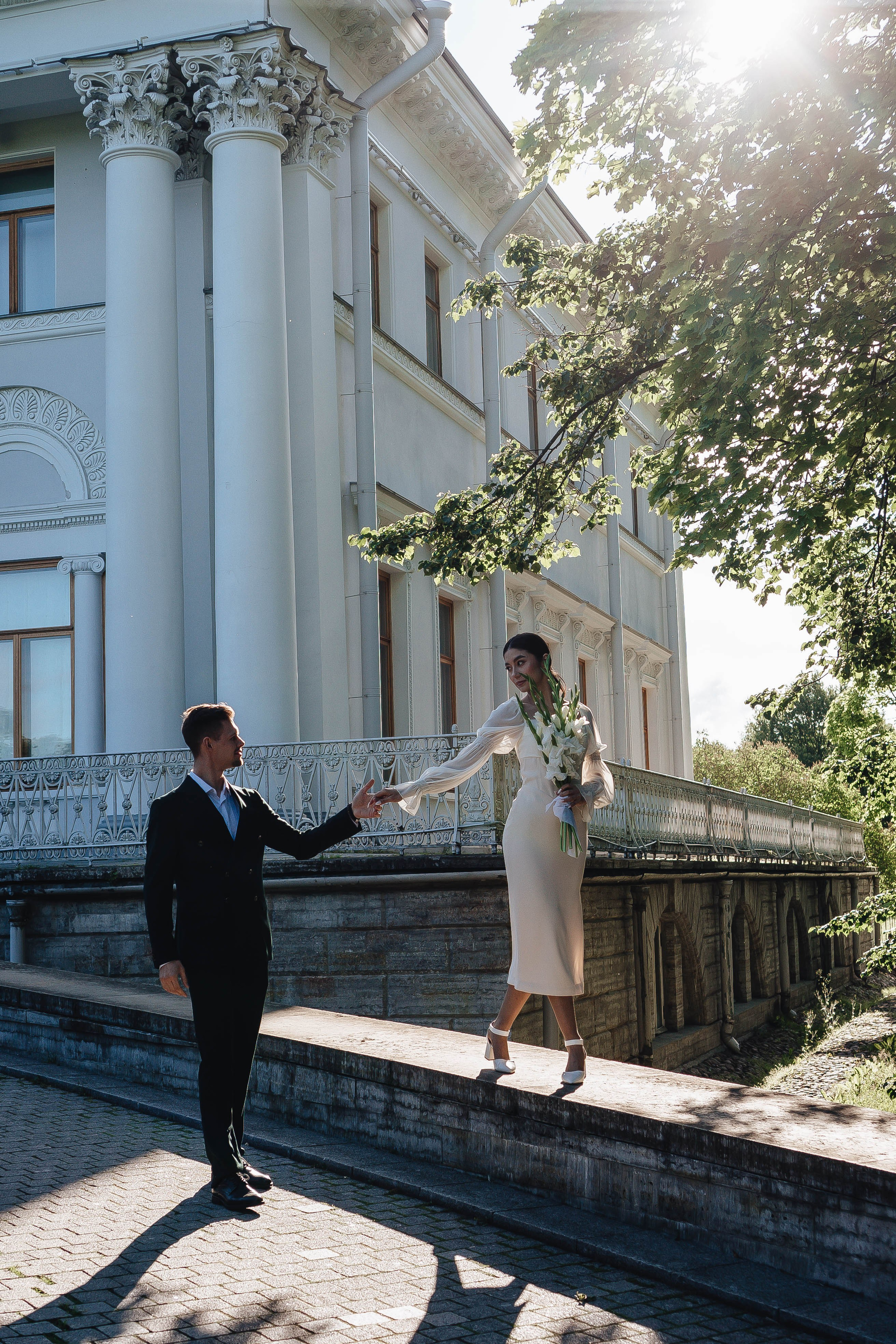 СВАДЕБНАЯ СЬЕМКА НА РАССВЕТЕ НА ЕЛАГИНОМ ОСТОРОВЕ. Профессиональный фотограф, Санкт-Петербург — Виктория Богомолова