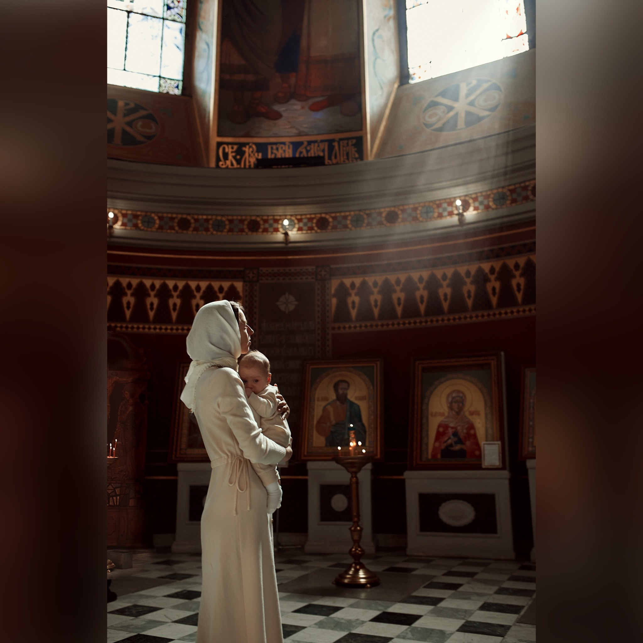 Таинство Крещения. Детский фотограф новорождённых в Ростове-на-Дону. Фотограф крещения. Фотограф Беременности. Детская фотосессия на год