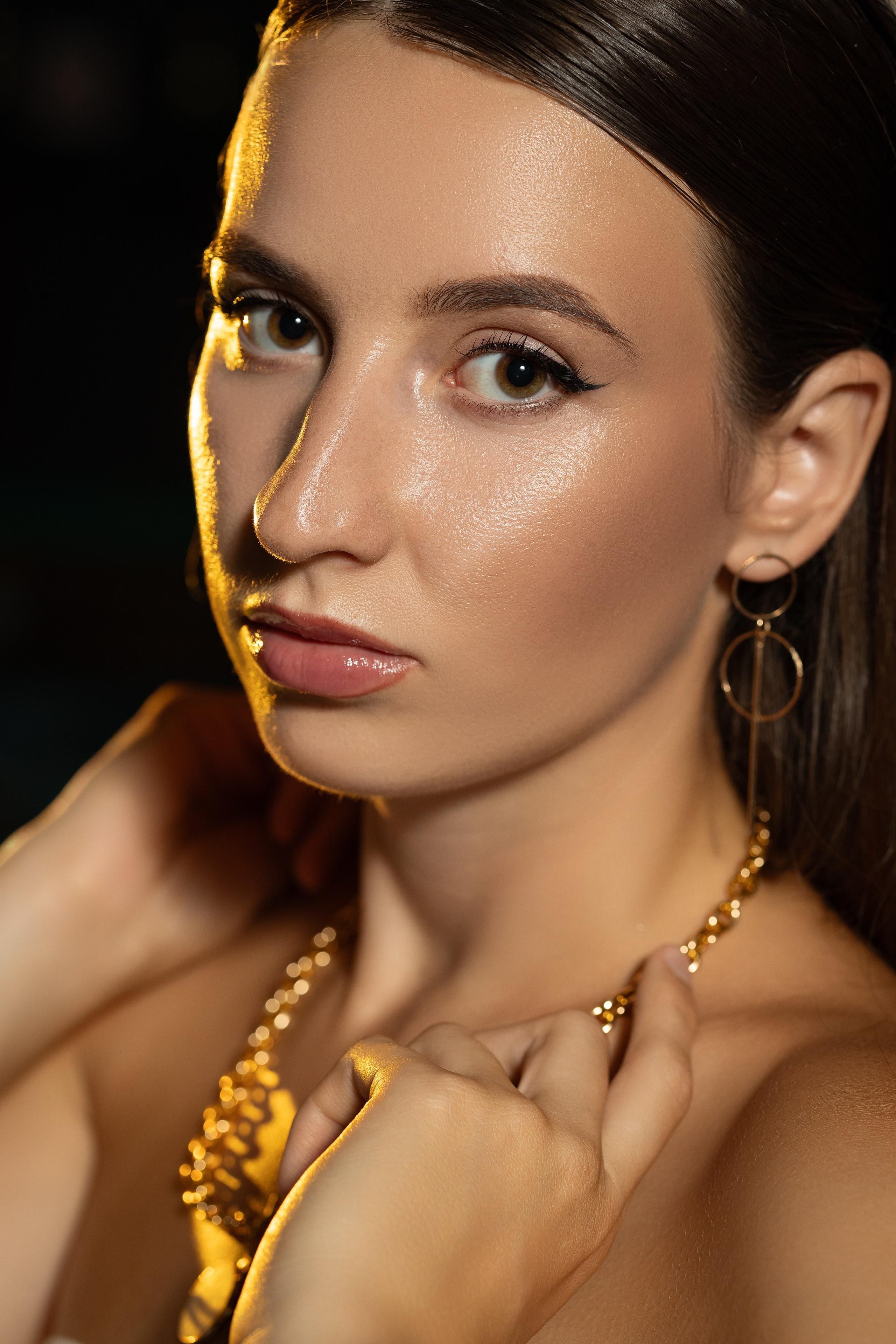 Женский портрет в студии. Фотограф Минск