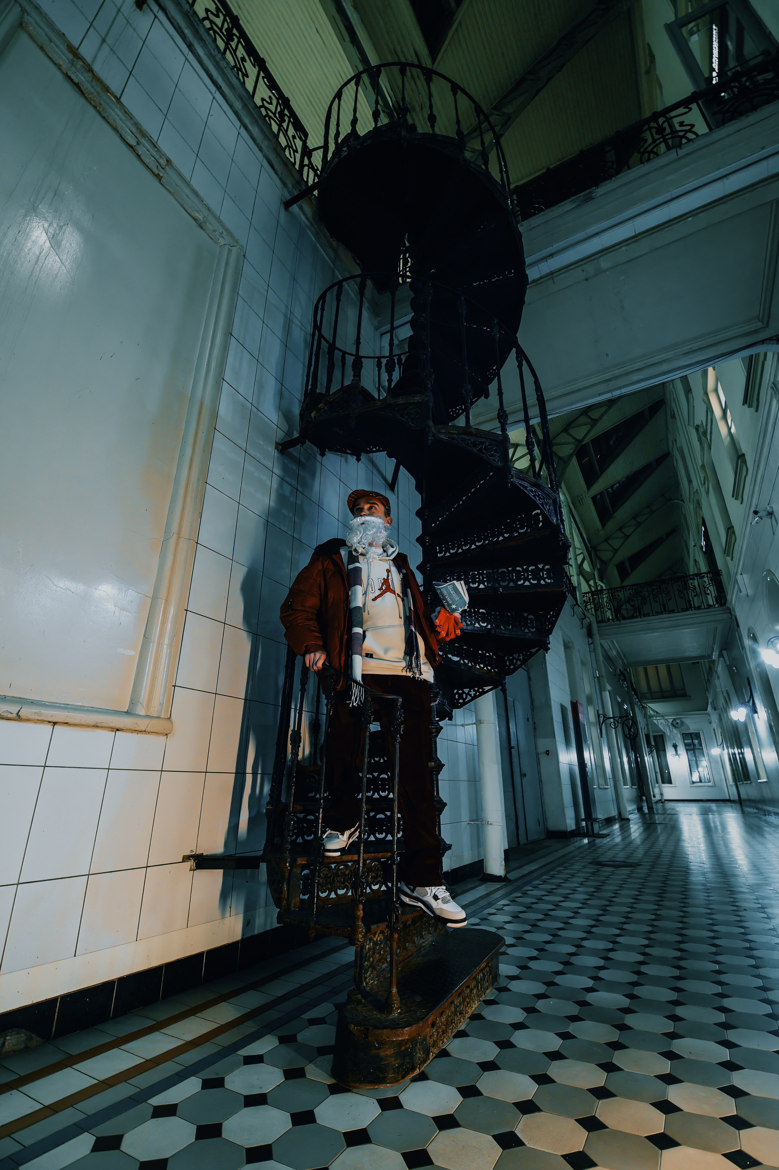 Дед Мороз на стиле. Профессиональный фотограф в Санкт-Петербурге