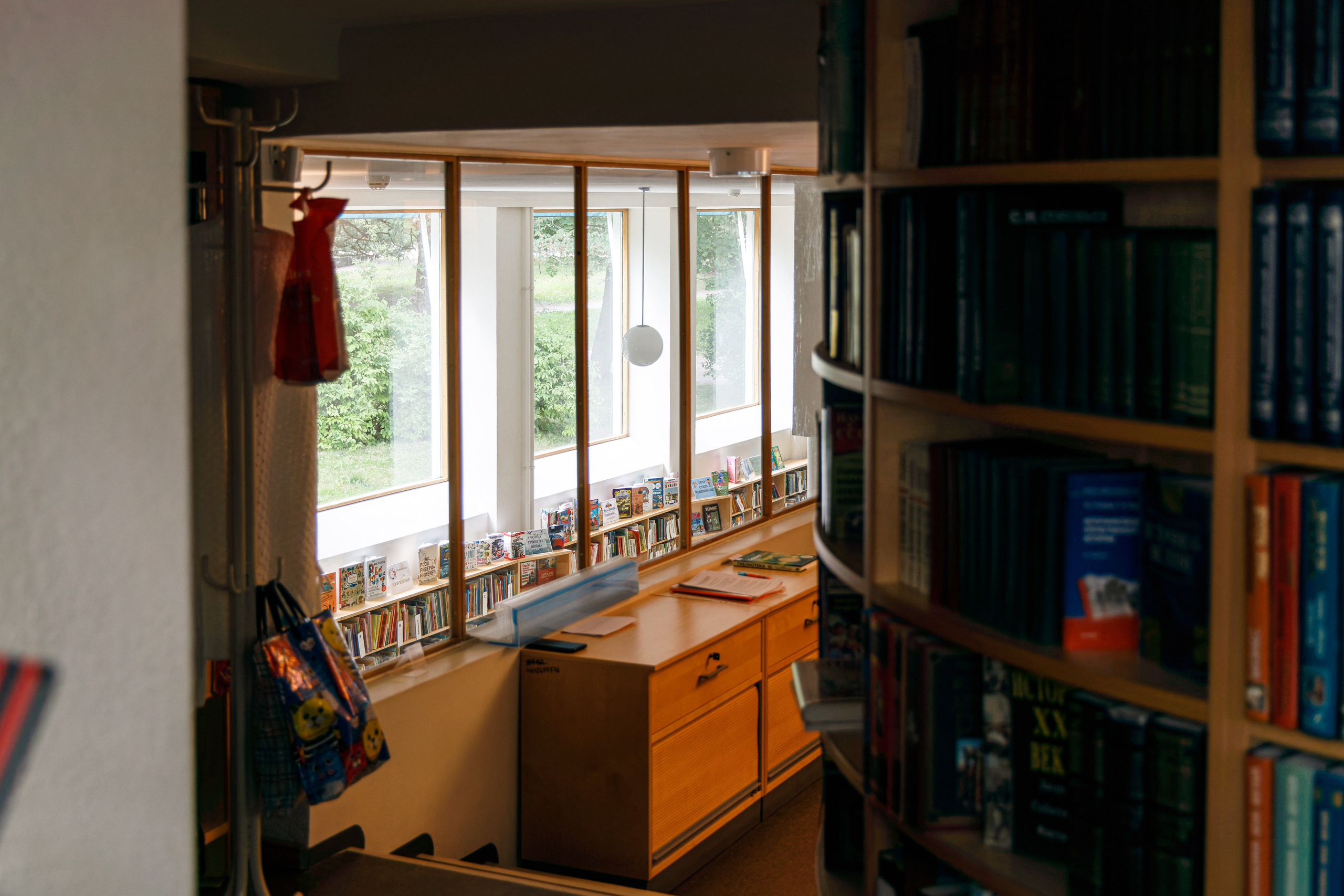 Центральная городская библиотека Алвара Аалто в Выборге. Фотограф Балаев Михаил