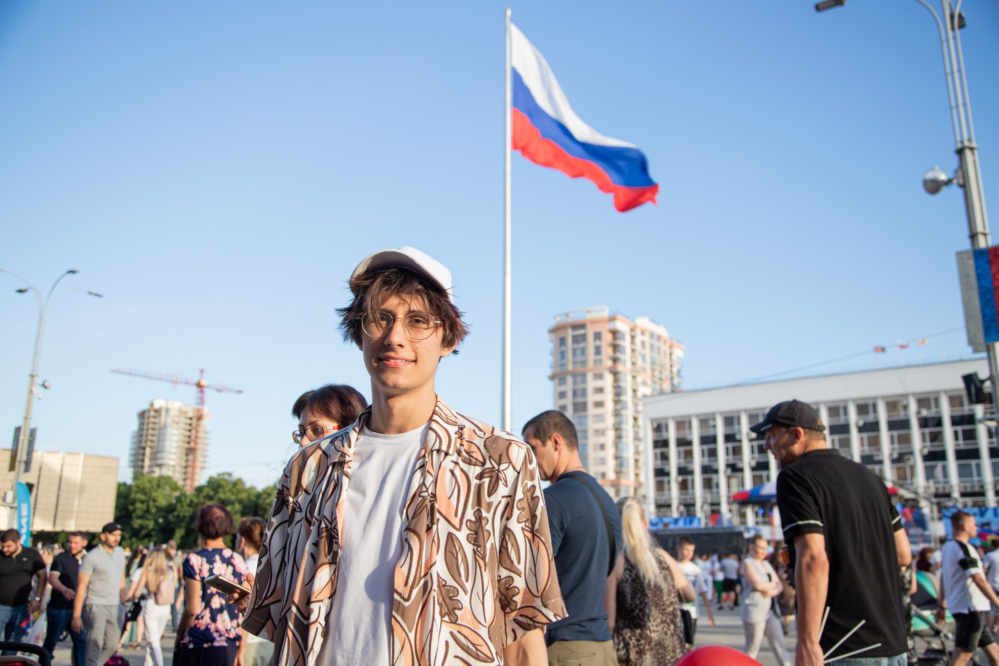 День России в Краснодаре 2022. Репортажный, промышленный и маркетплейс-фотограф Дмитрий Чернат