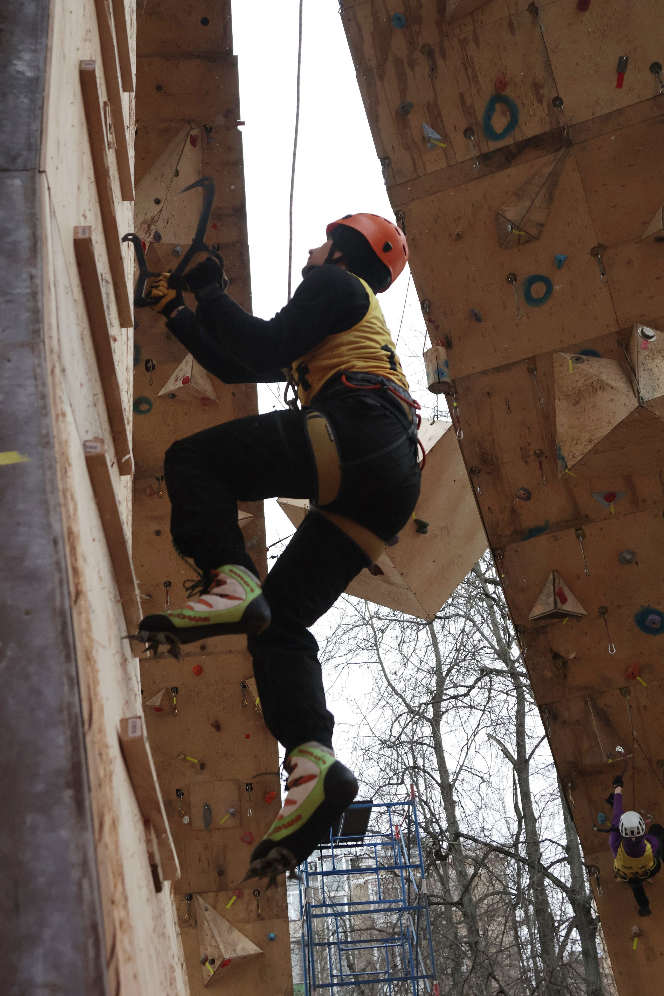 Чемпионат Москвы по ледолазанию. Спортивный и репортажный фотограф Ермакова Светлана