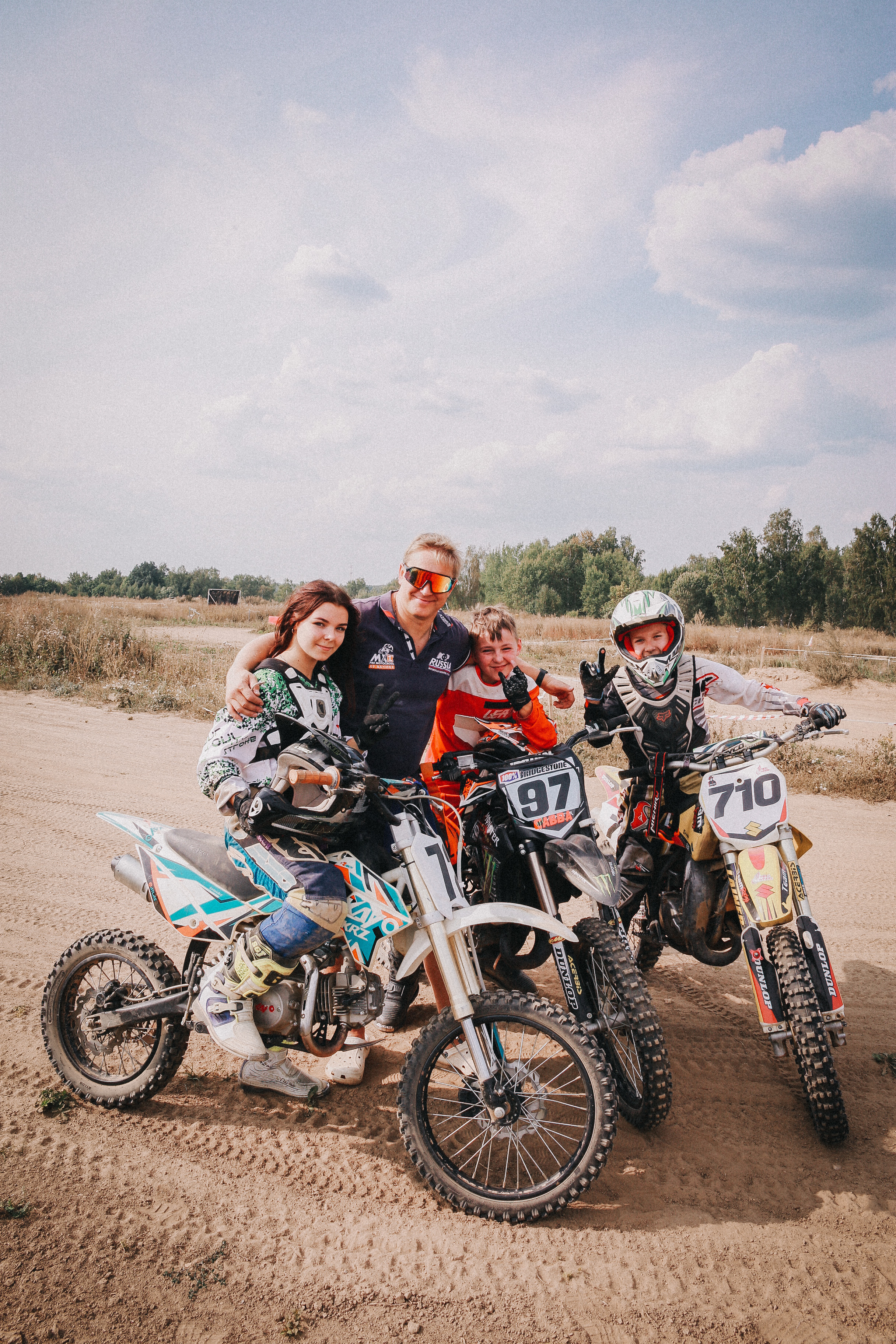 Школа мотокросса «Красные Крылья». Фотограф в Серпухове и Тарусе Ксения Царёва