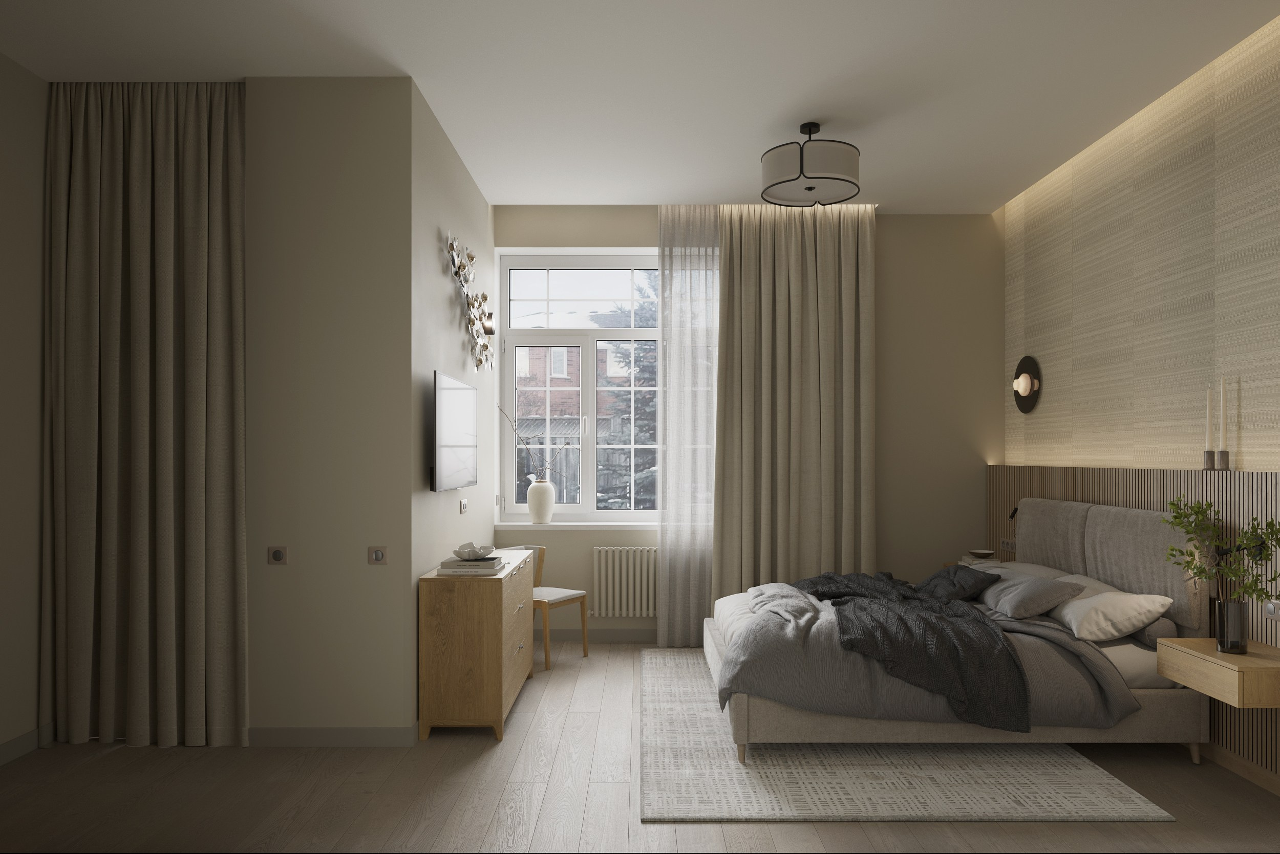 Быково. Дизайн Мария Попова. 3D визуализатор интерьеров Ксения Жарко