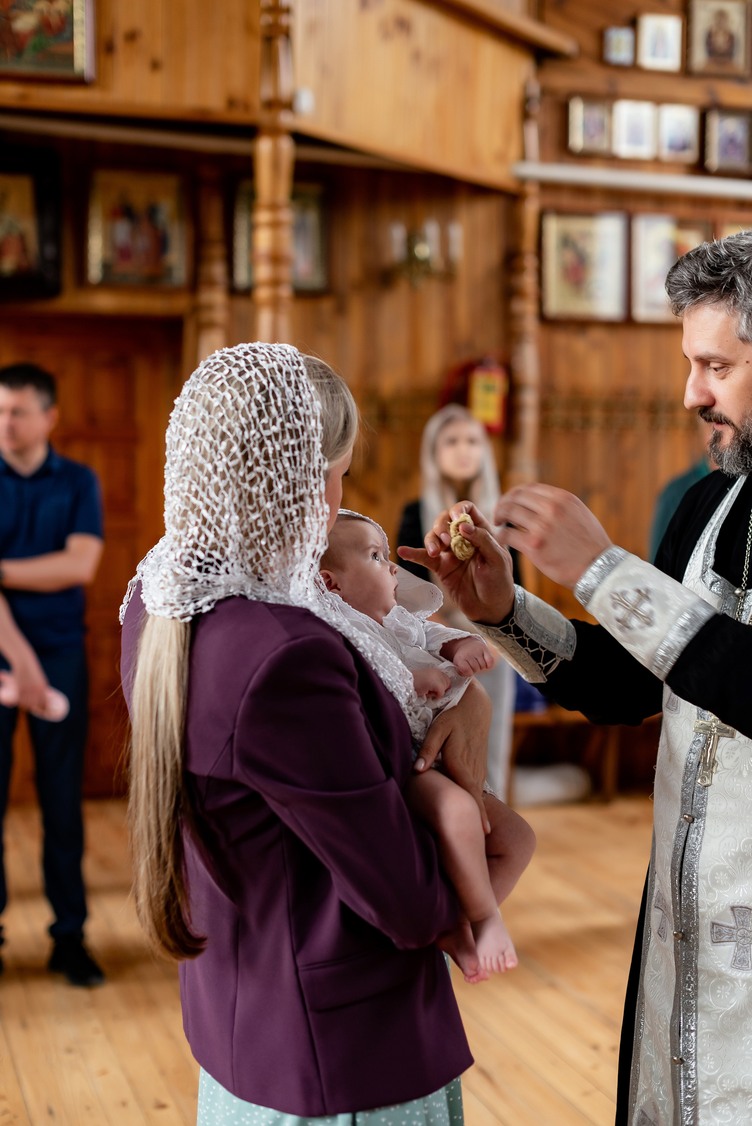 Крещение Ксении. Фотограф Татьяна Иванчикова